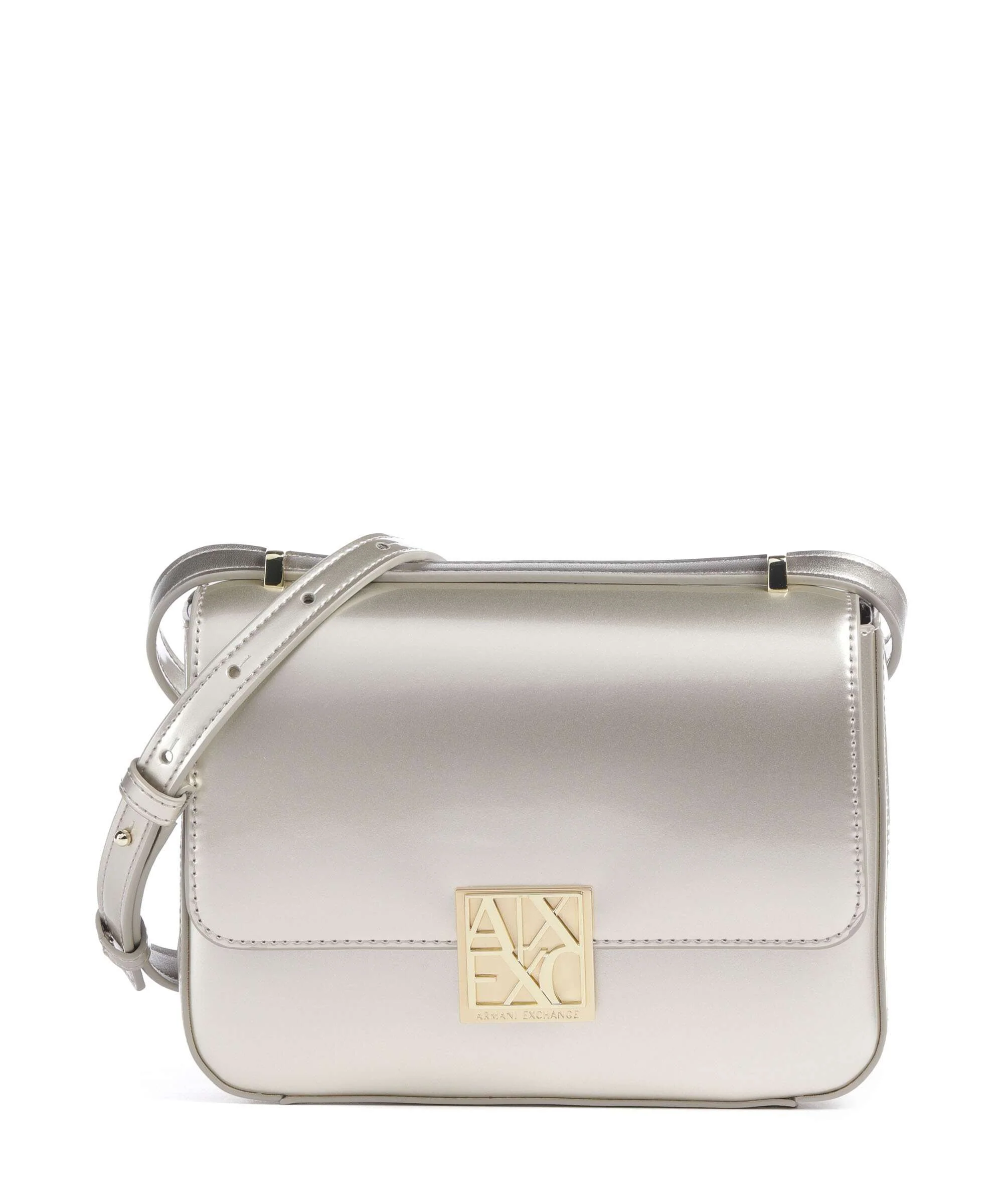 Armani Exchange Amy M Torba na ramię beige