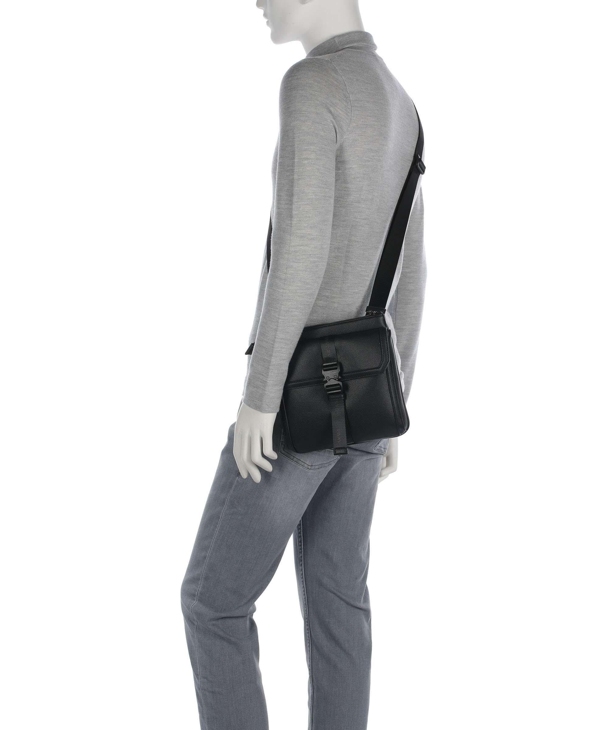 Armani Exchange Brooklyn Torba przez ramię black - Image 3