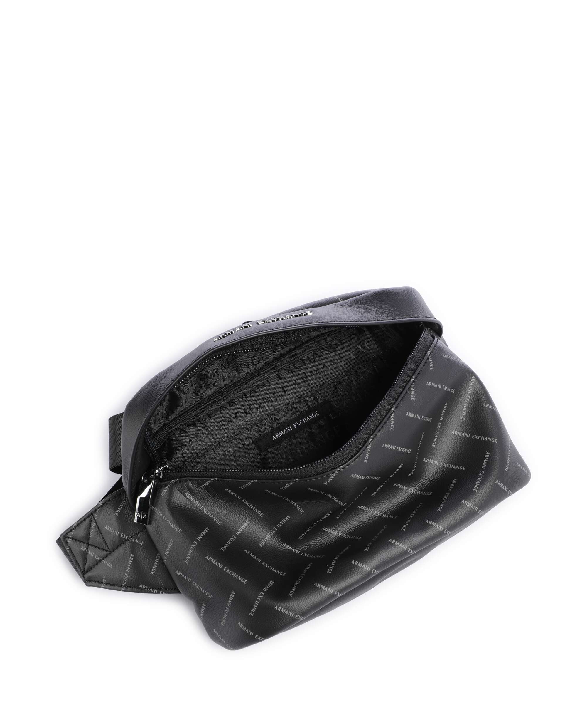 Armani Exchange Ginevra Printed Saszetka nerka black/chiseled stone - Image 6