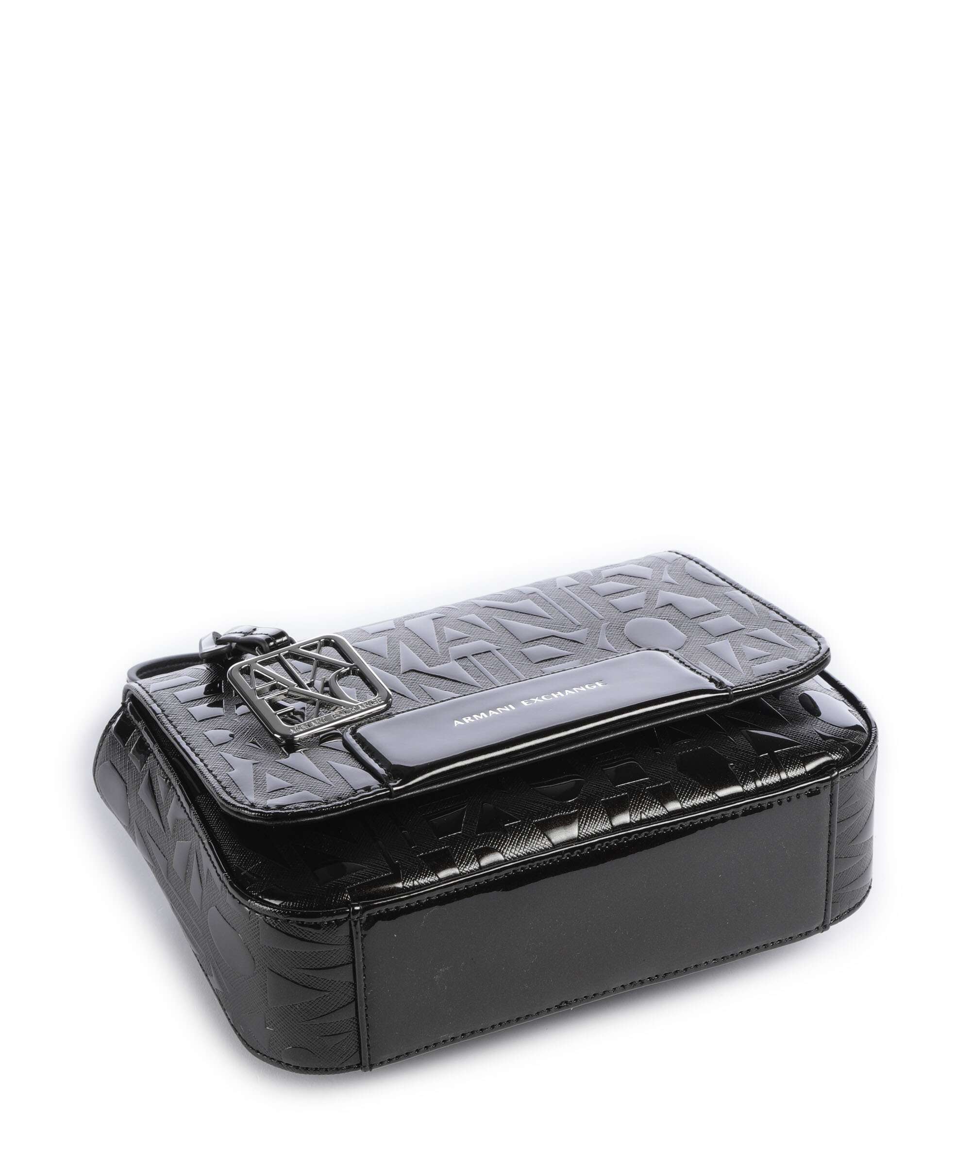 Armani Exchange Liz Patent Torba przez ramię black - Image 6