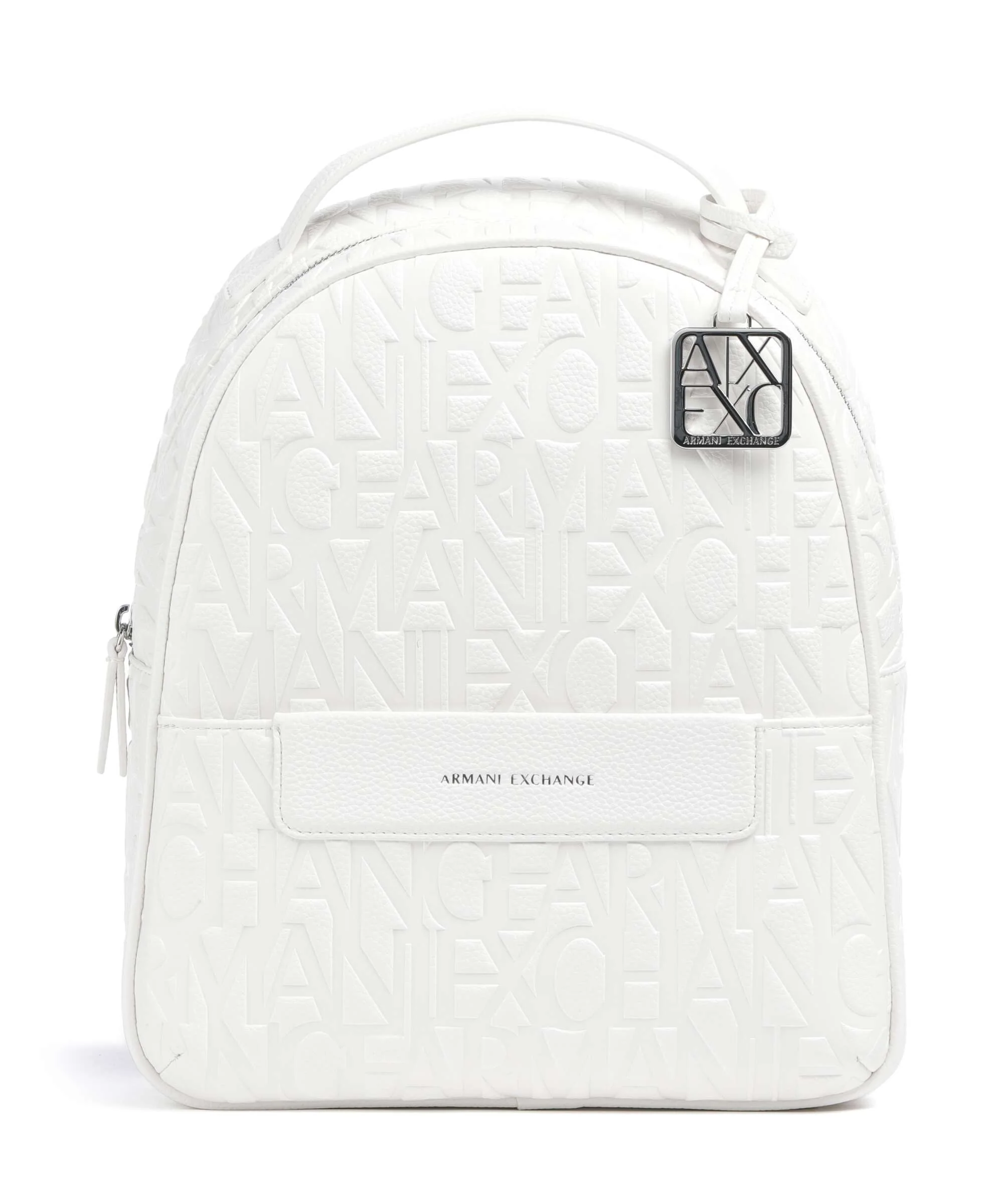 Armani Exchange Liz Pebble S Plecak off white
