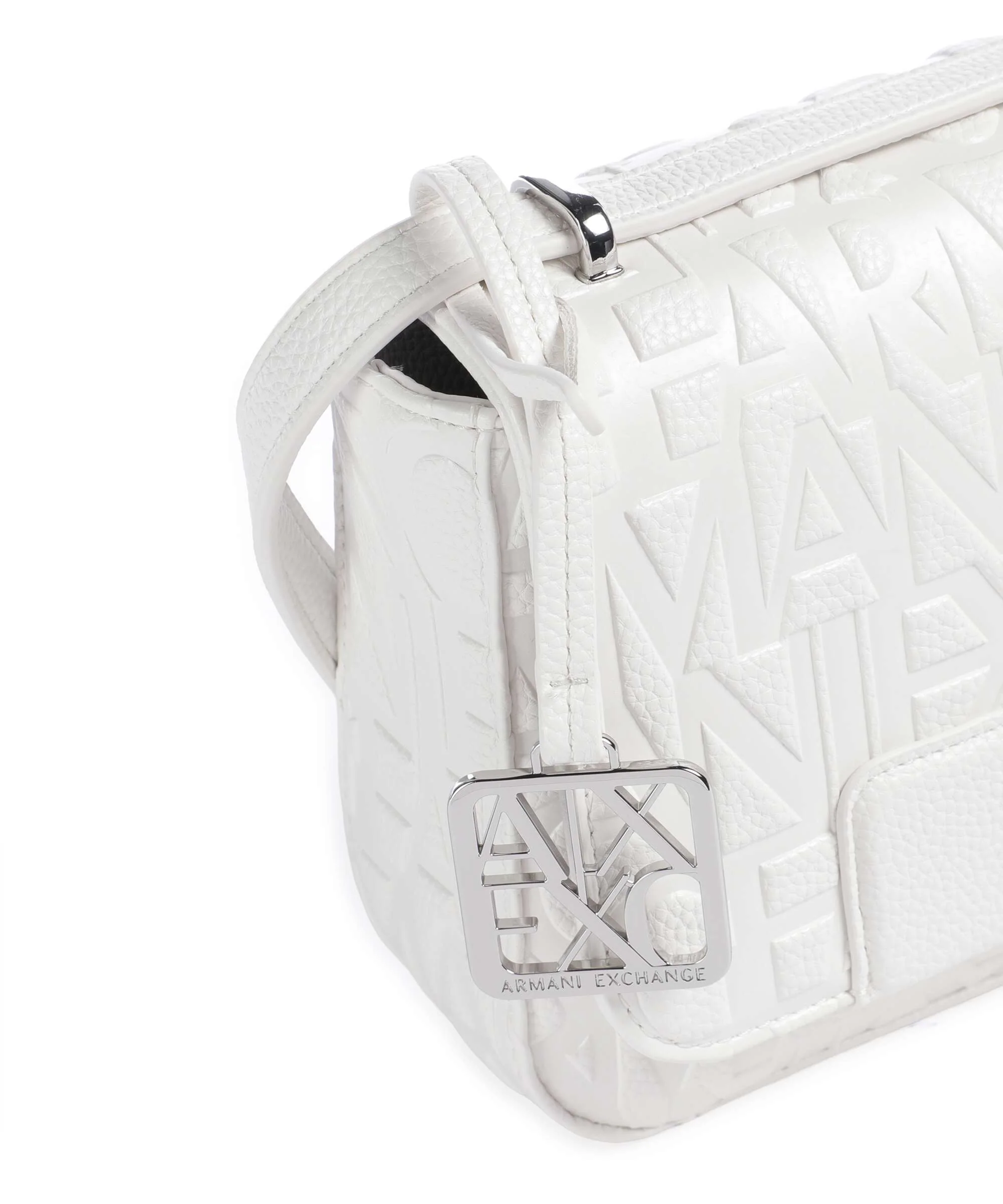 Armani Exchange Liz Torba przez ramię off white - Image 5