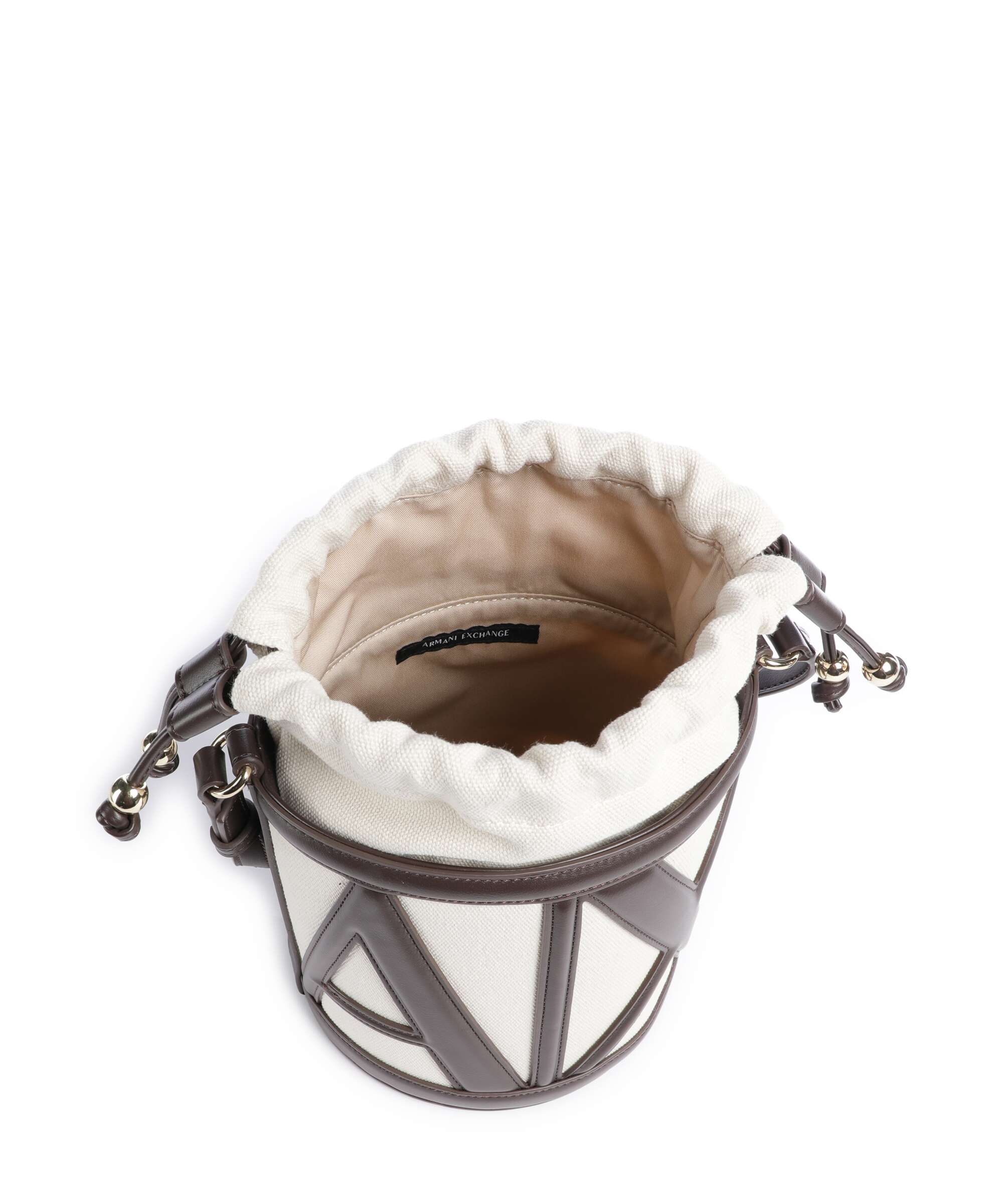 Armani Exchange Marisol Torebka worek natural/dusk shade - Image 5