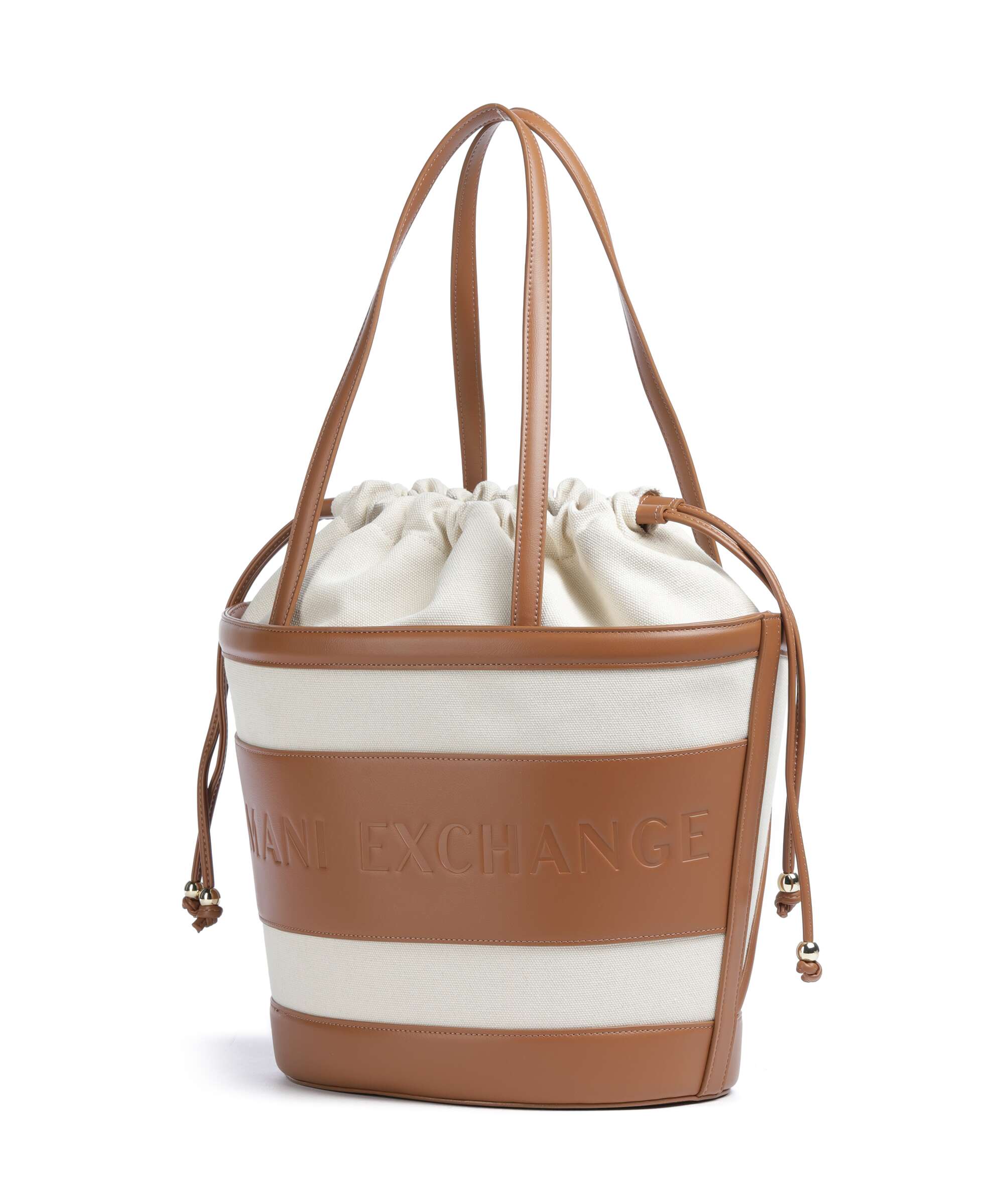 Armani Exchange Marisol Torebka worek natural/saline clay - Image 2