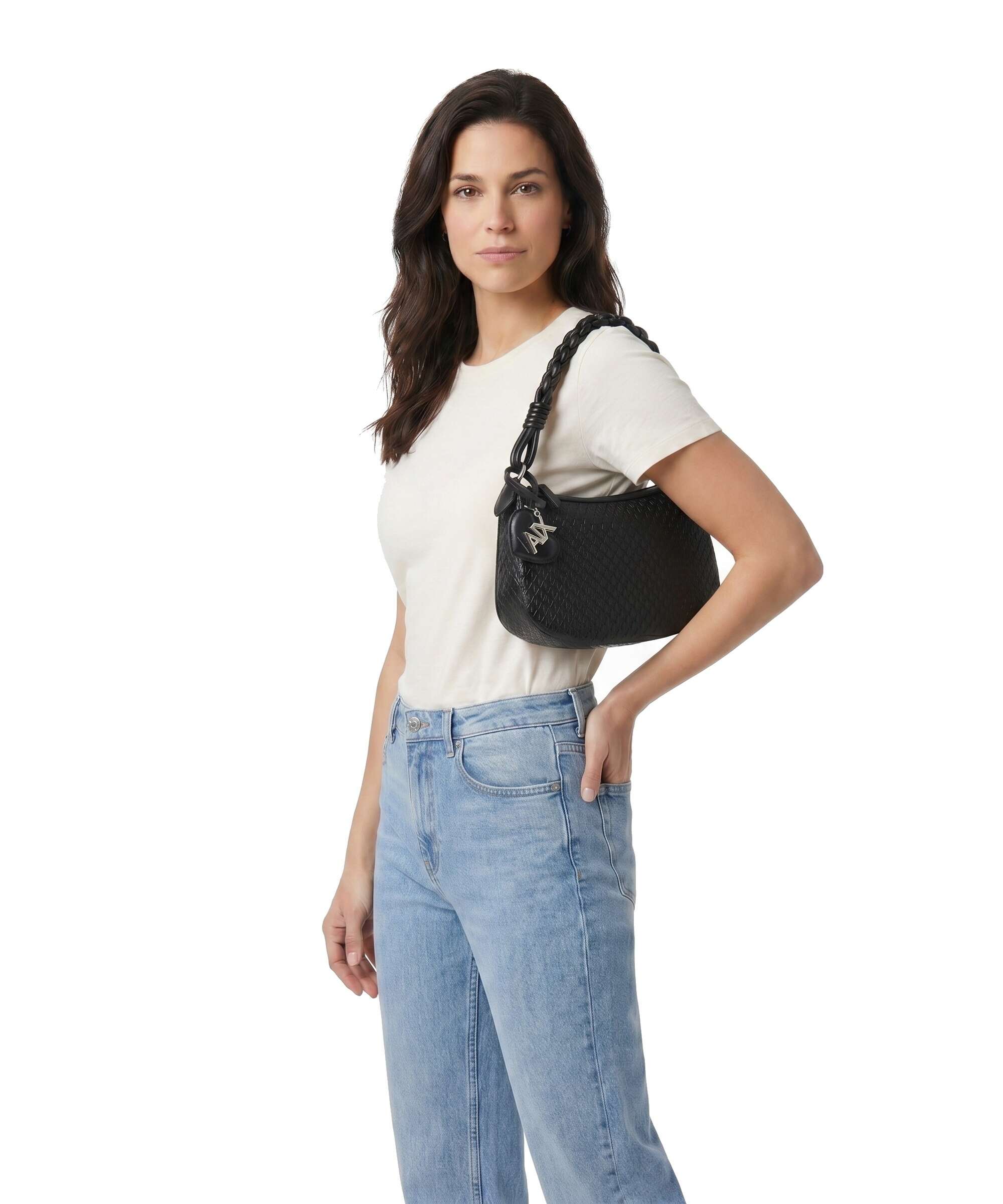 Armani Exchange Maya S Torba na ramię black - Image 3