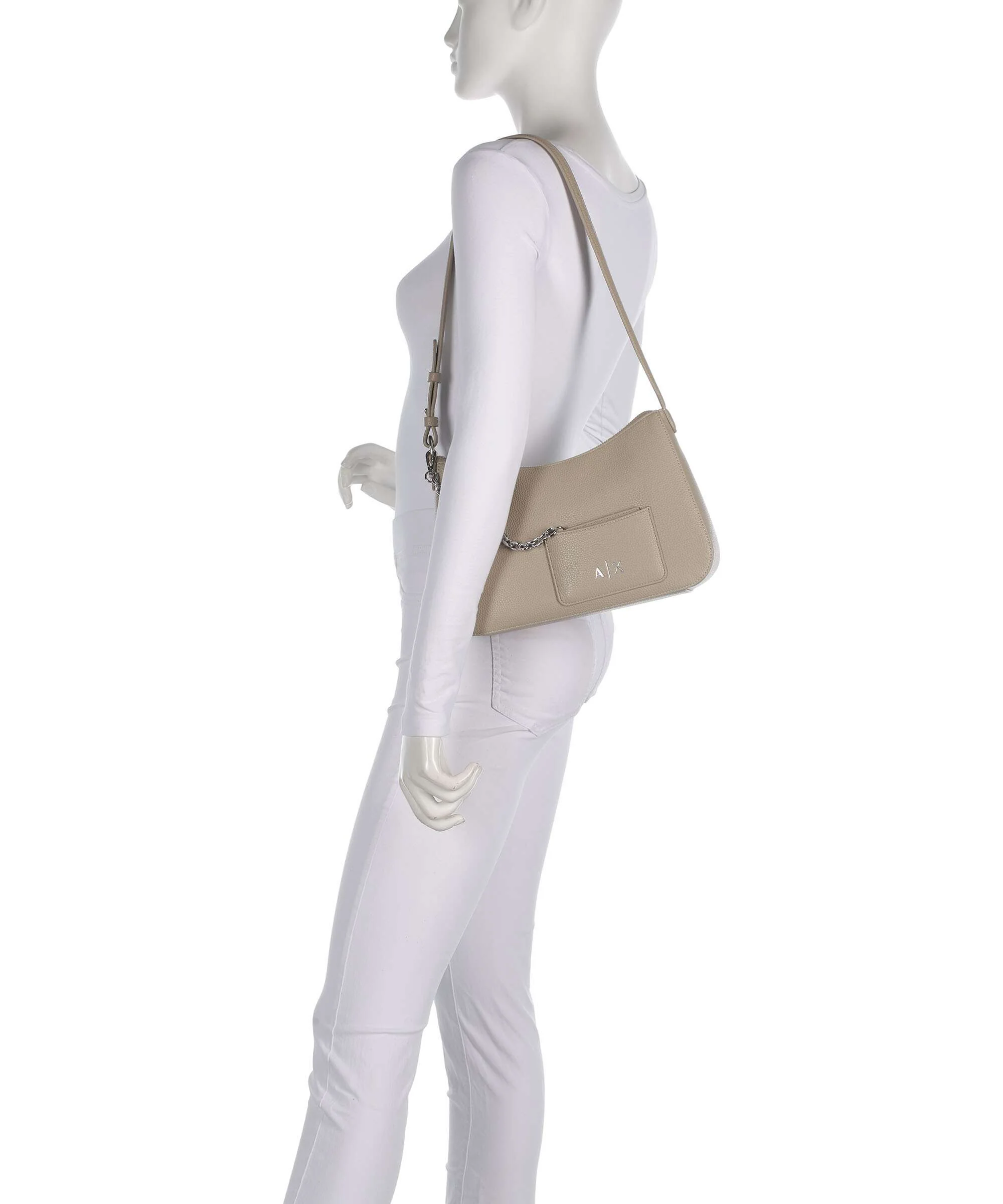 Armani Exchange Mila M Torba na ramię sand - Image 3