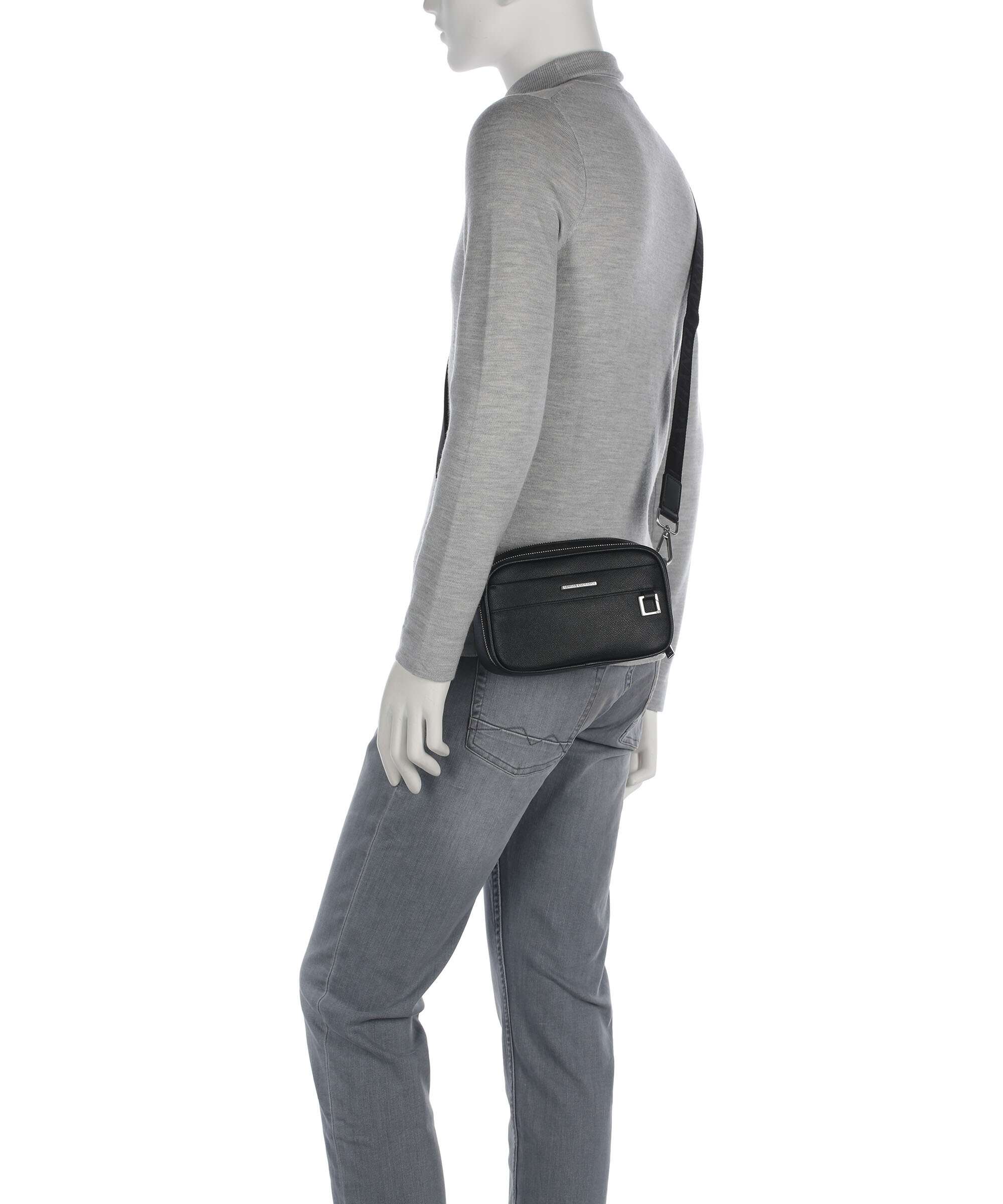 Armani Exchange New York Torba przez ramię black - Image 3