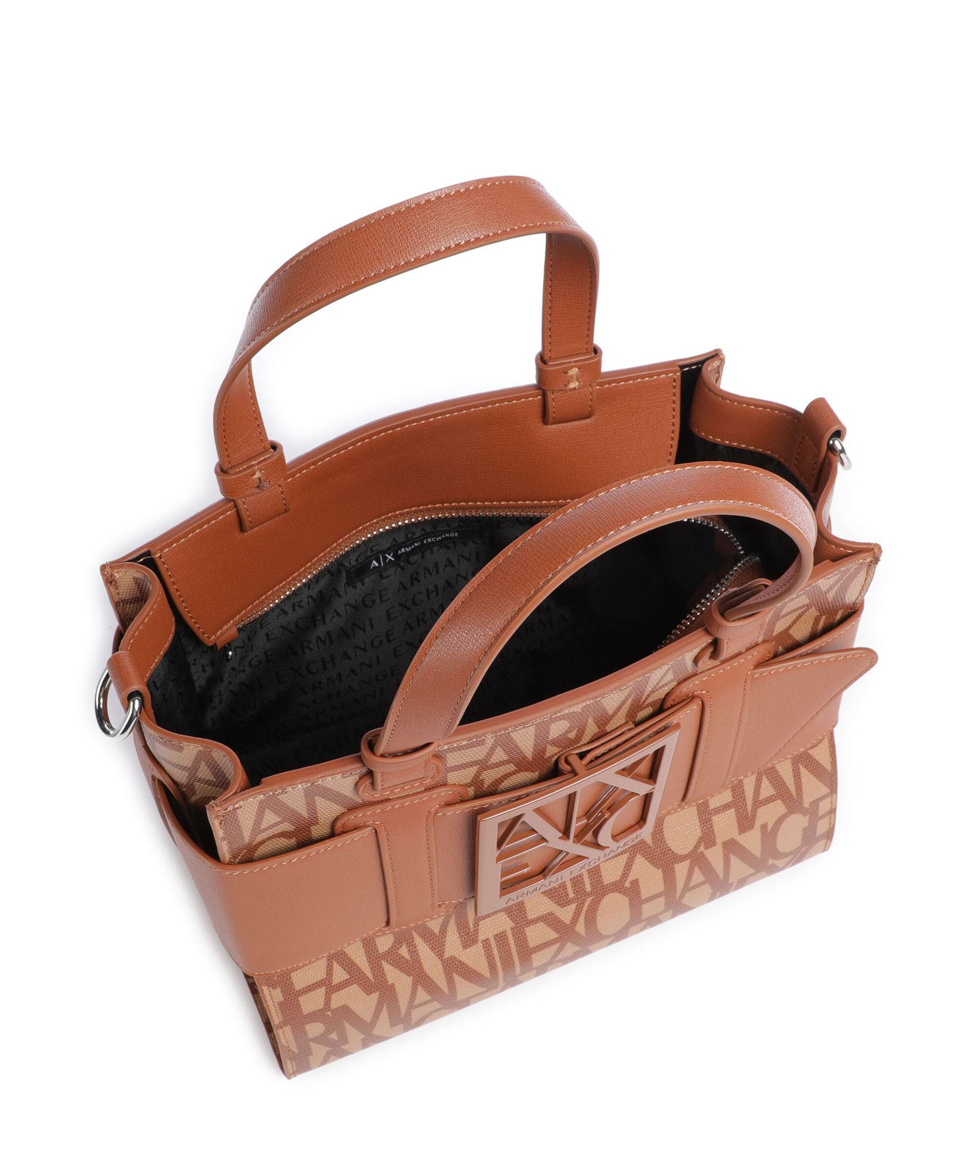 Armani Exchange Susy M Torebka camel rose/caramel cafe - Image 6