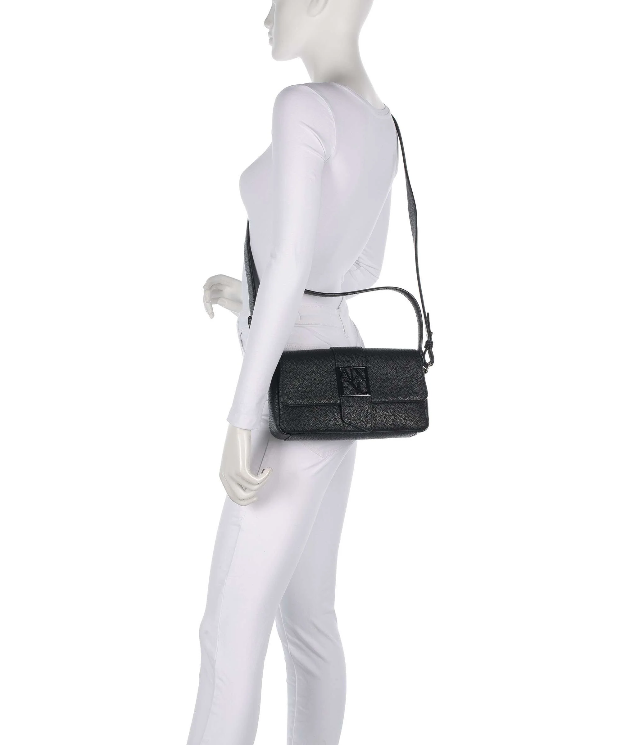 Armani Exchange Susy Soft Torba na ramię black - Image 4