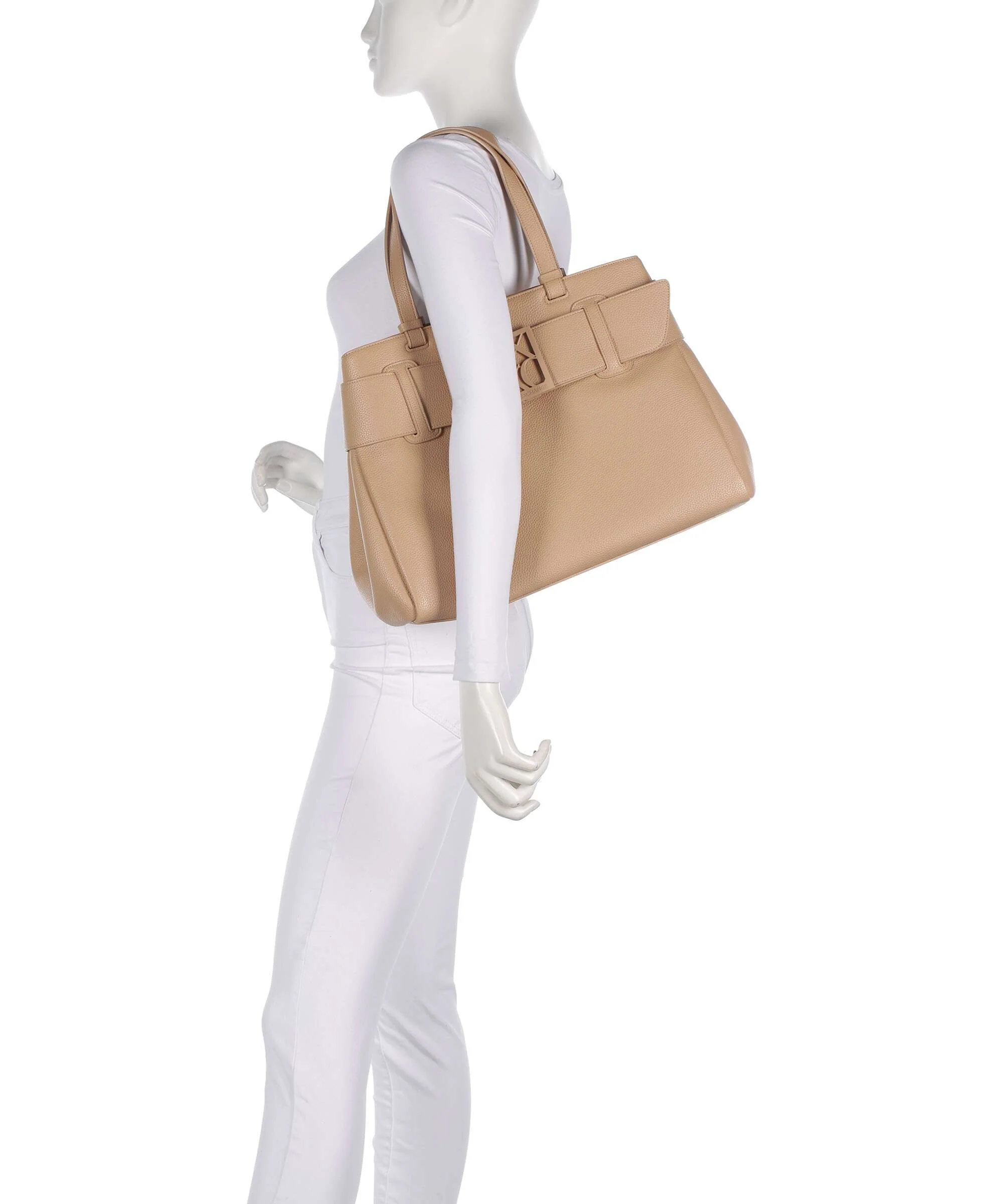 Armani Exchange Susy Soft Torba na zakupy candied ginger - Image 3