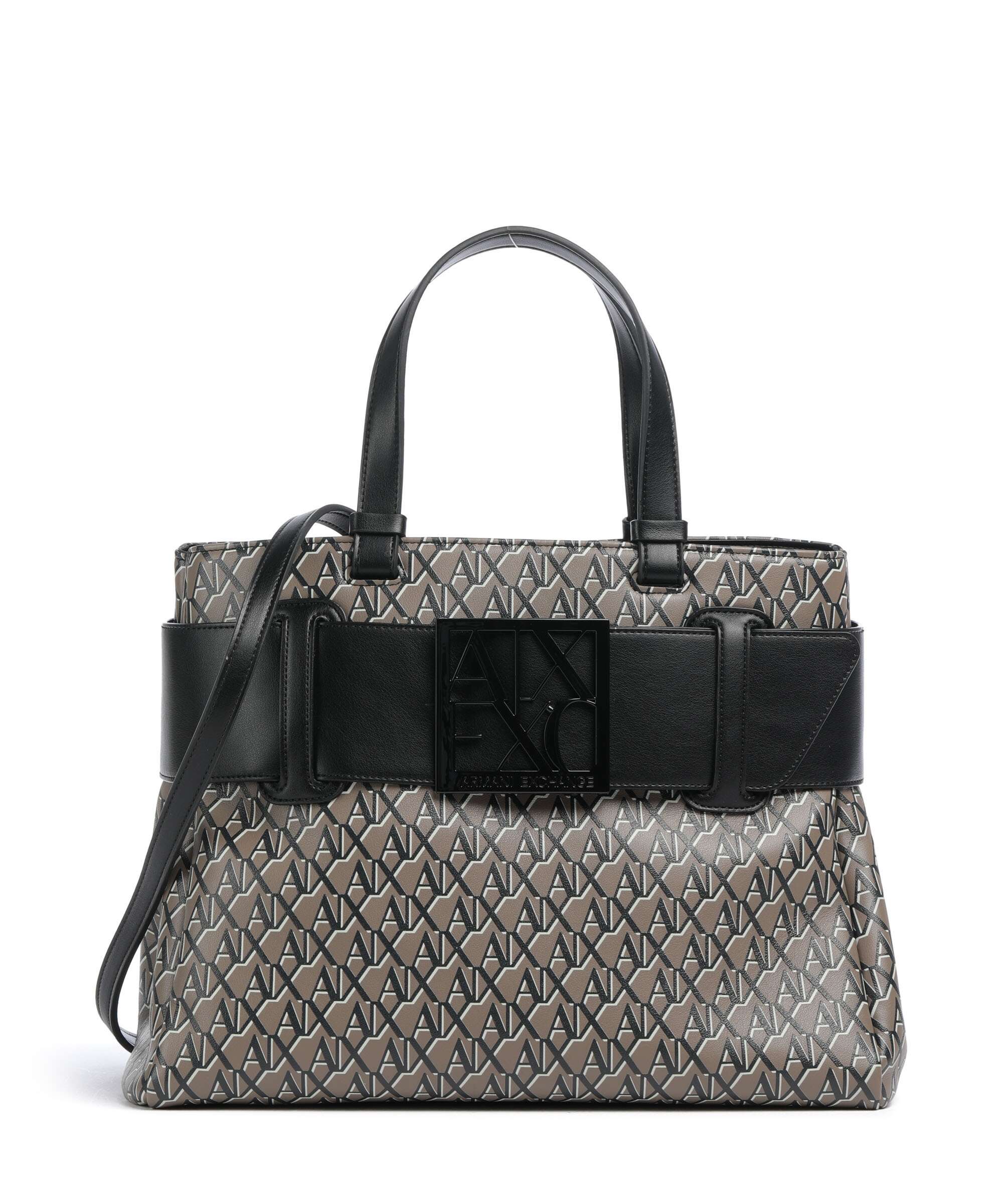 Armani Exchange Susy Soft Torebka brown bass/black