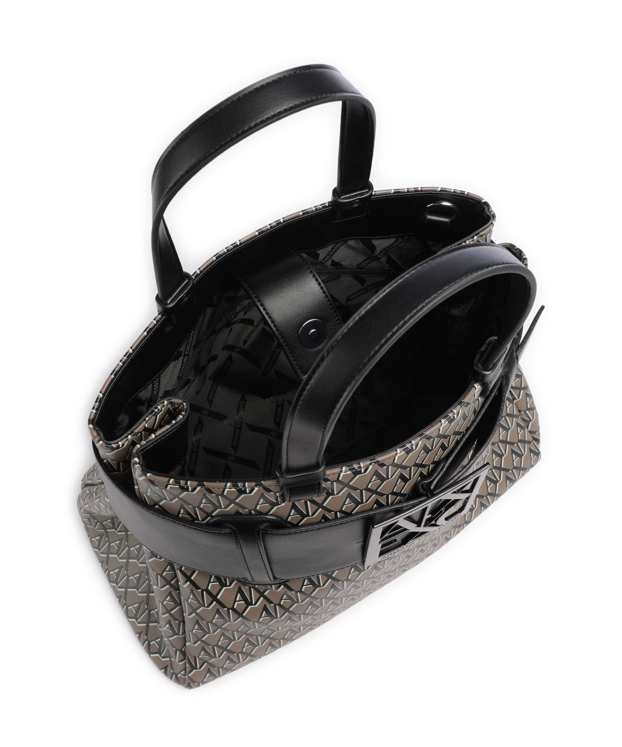 Armani Exchange Susy Soft Torebka brown bass/black - Image 6