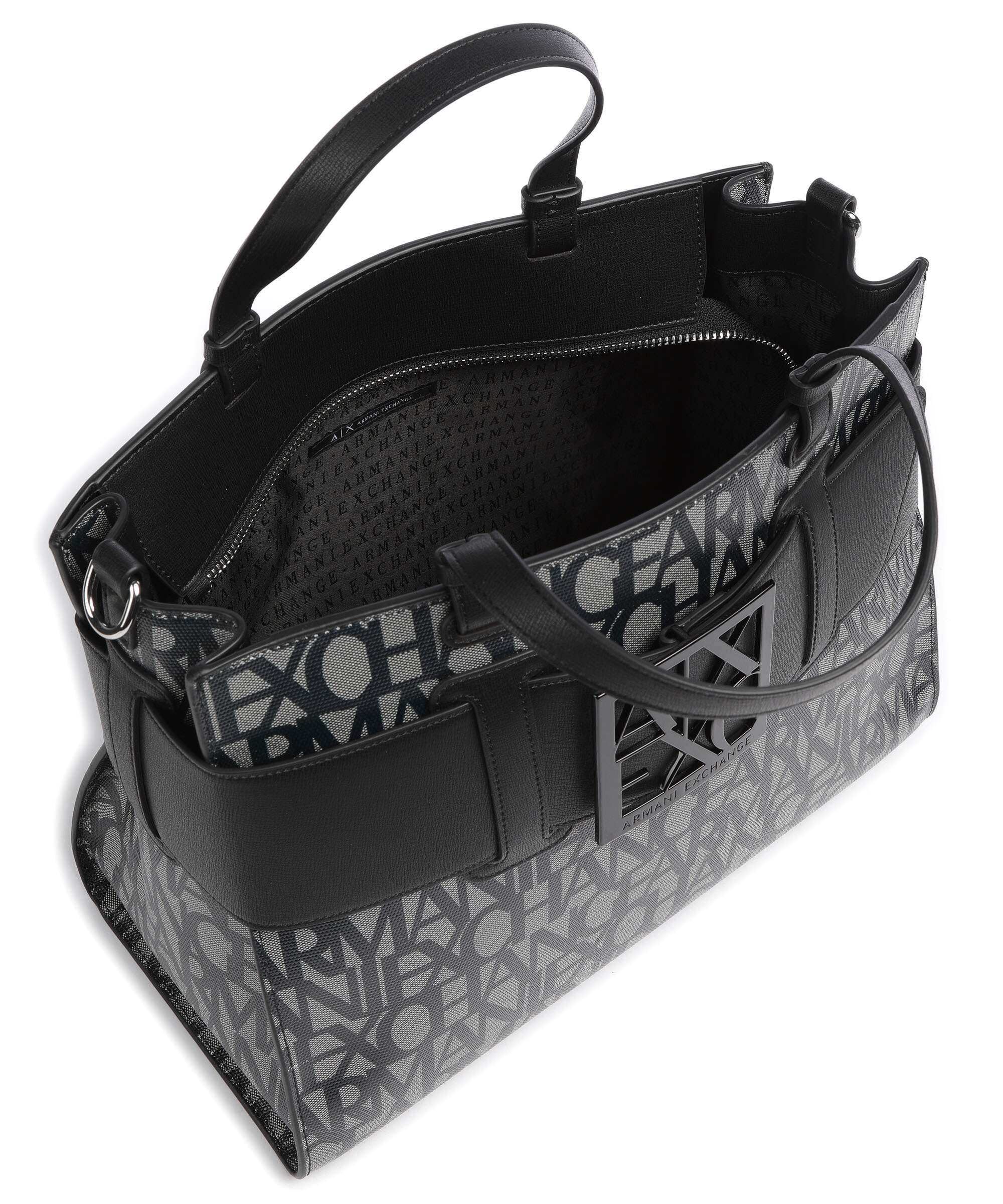 Armani Exchange Susy Torebka beige/black - Image 7