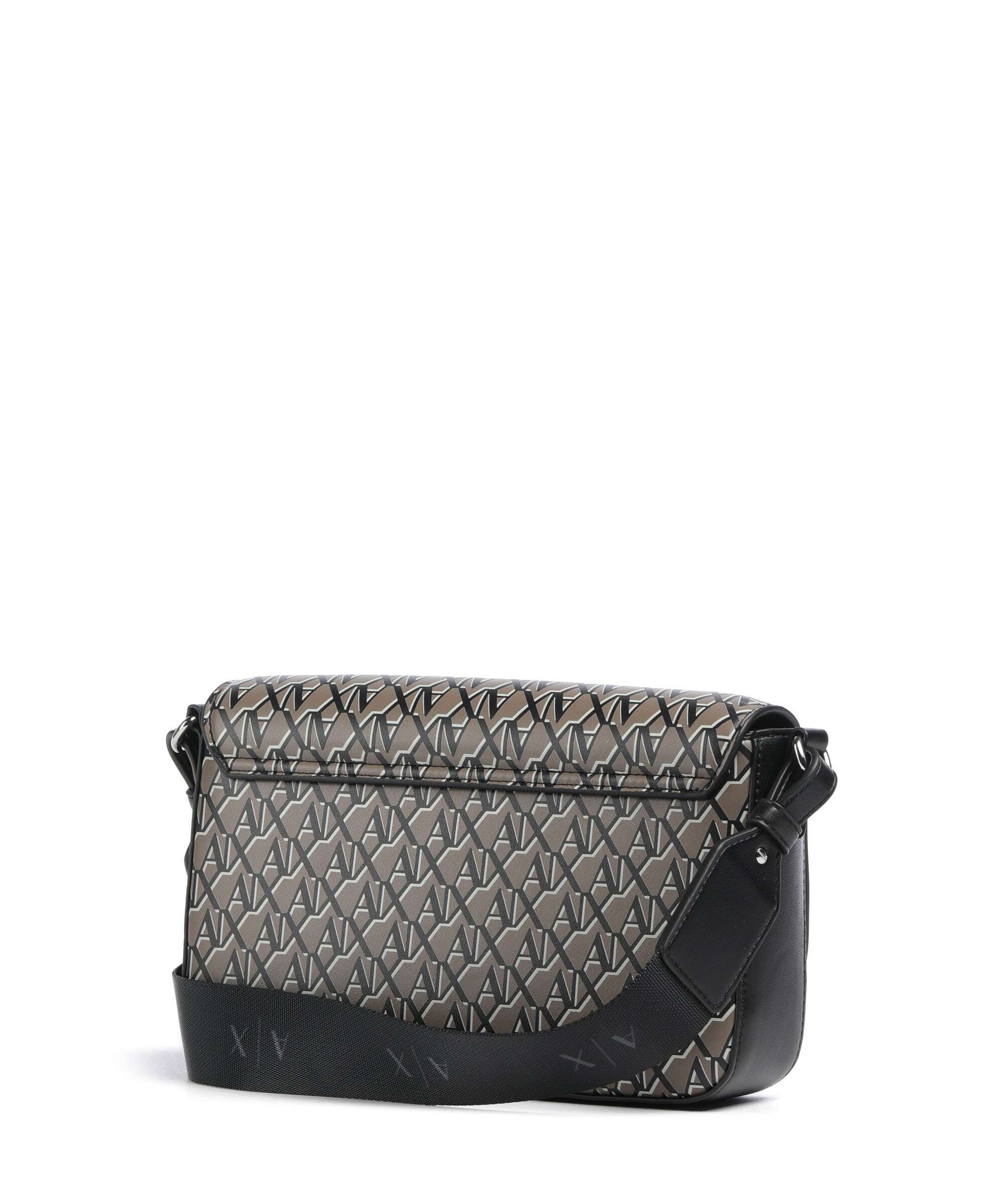Armani Exchange Wave Monogram Torba przez ramię brown bass/black - Image 2