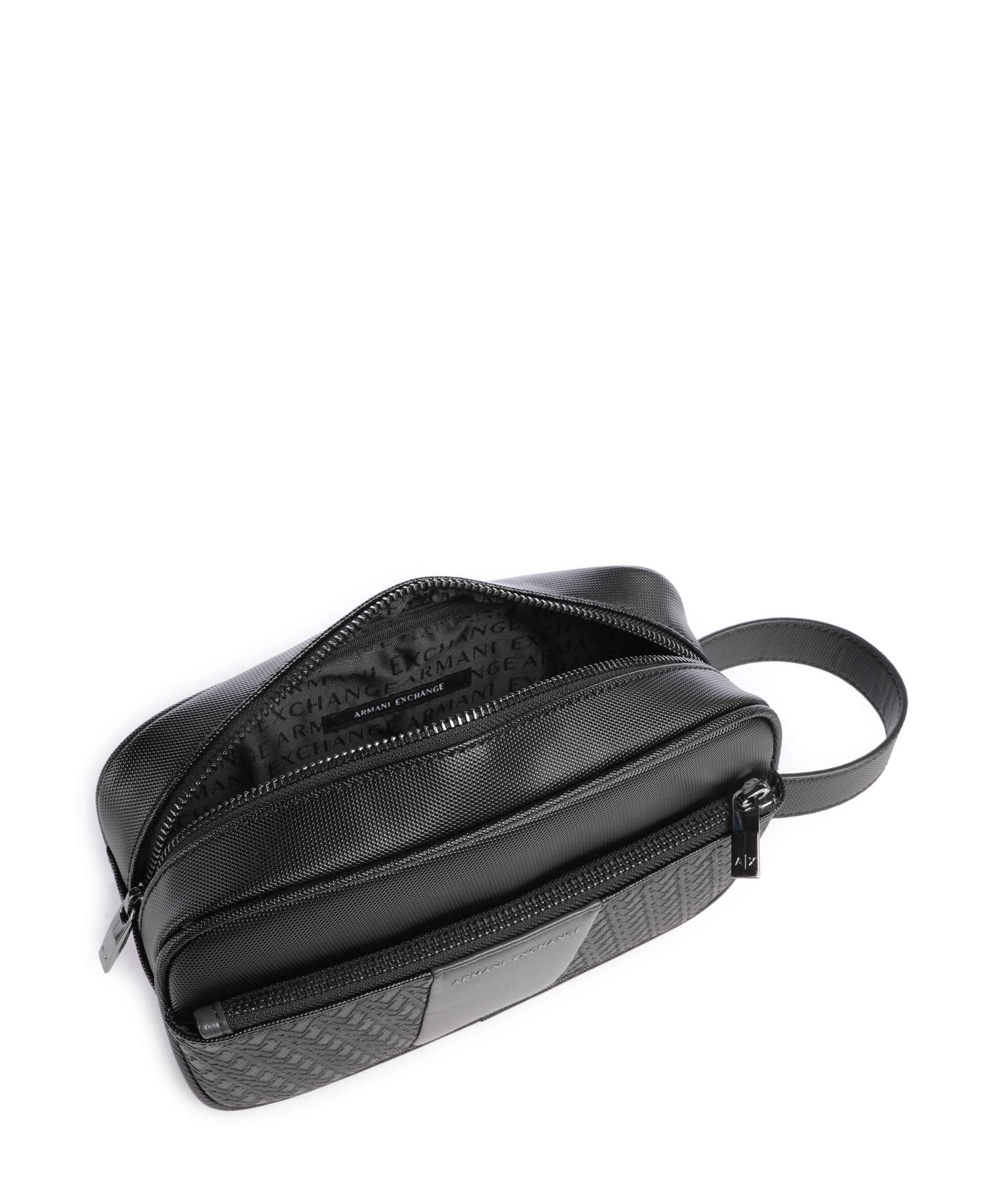 Armani Exchange William Torby toaletowe black/forged iron - Image 4