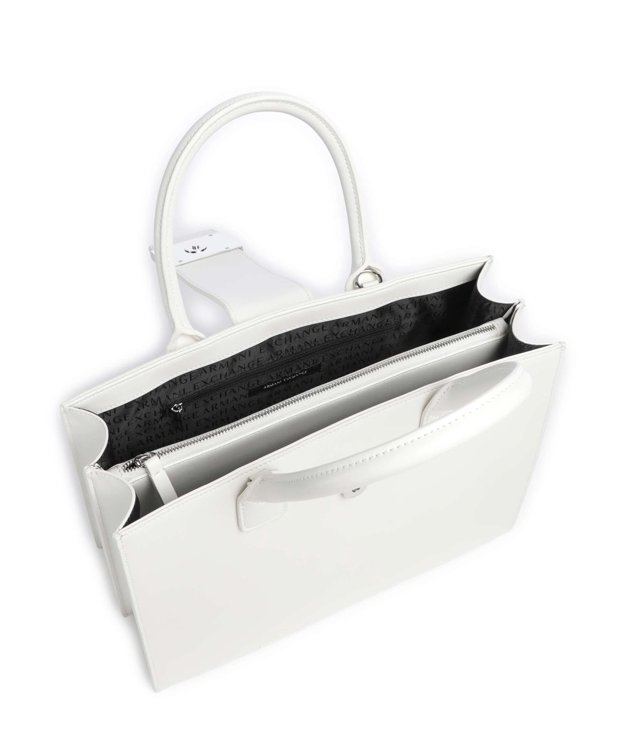 Armani Exchange Wonder M Torebka off white - Image 6