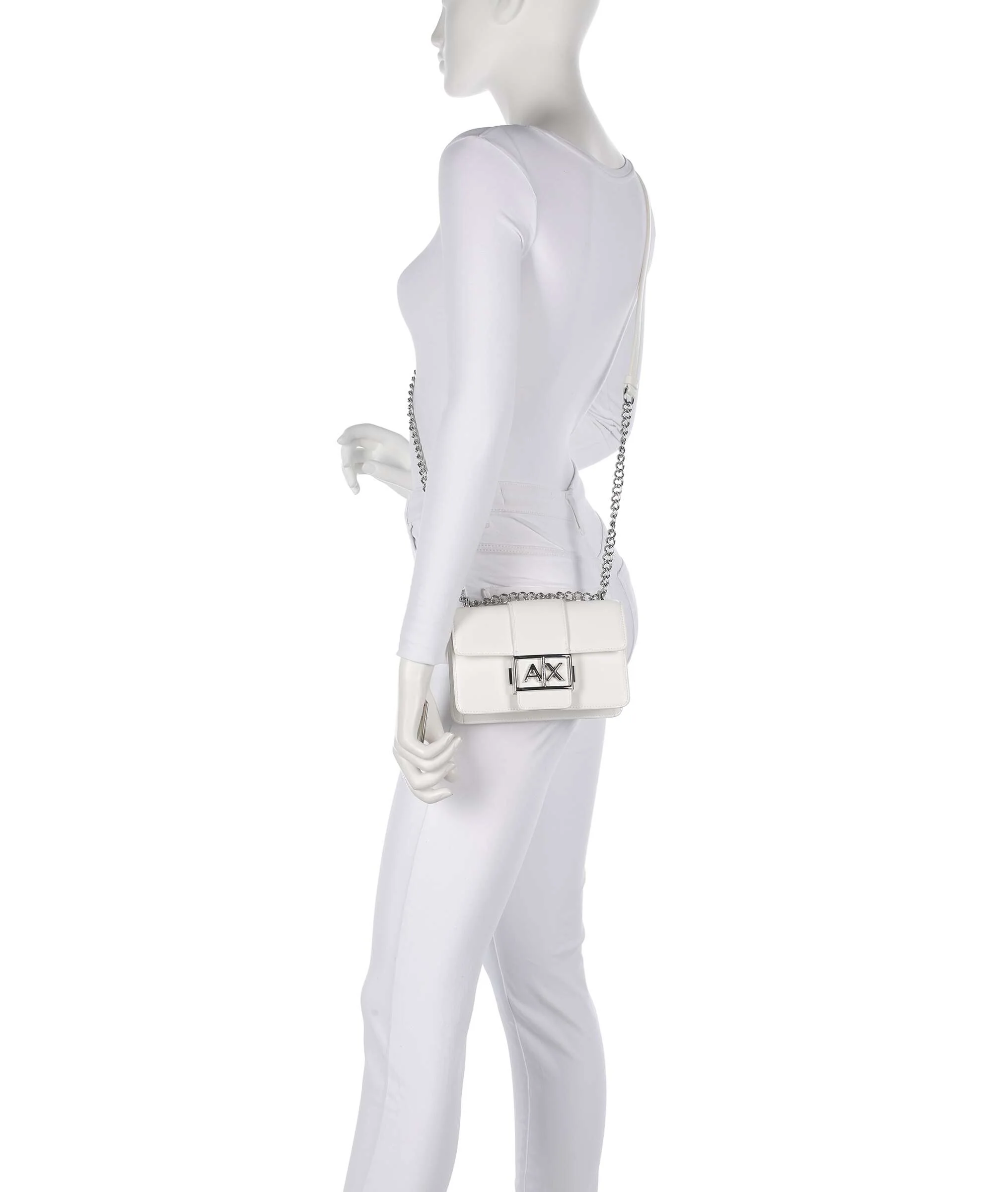 Armani Exchange Wonder S Torba na ramię off white - Image 3