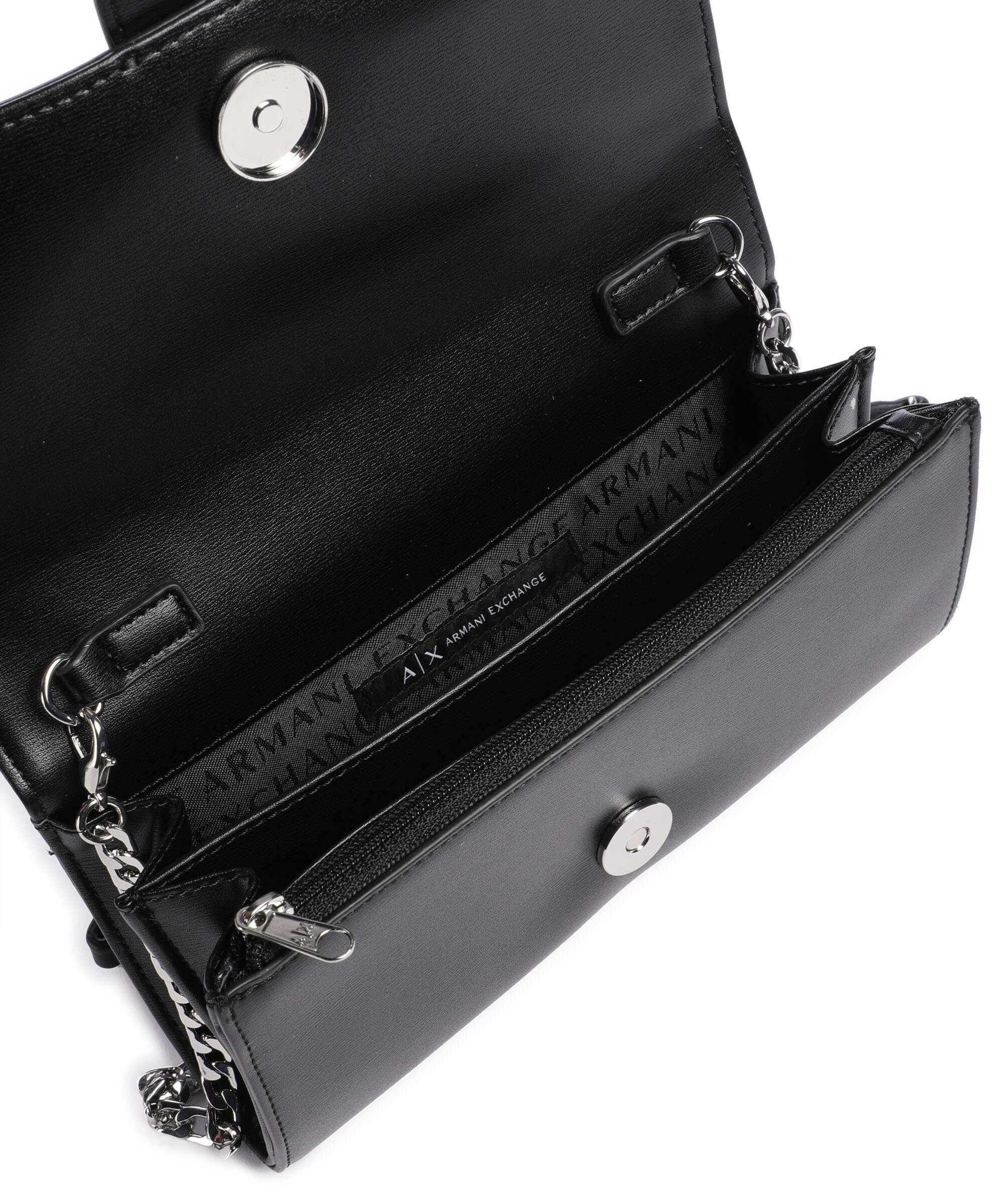 Armani Exchange Wonder Torba przez ramię black - Image 6