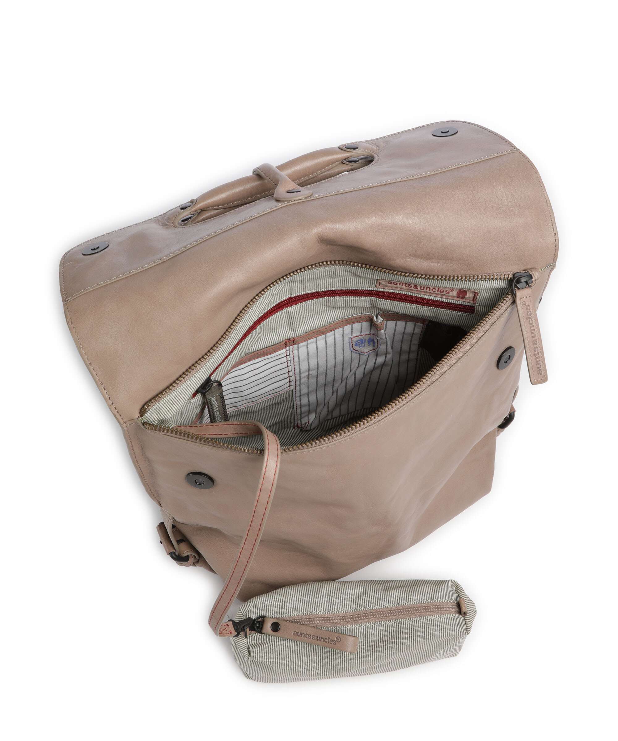 Aunts & Uncles Grandma's Luxury Club Mrs. Mince Pie Plecak-torba vintage khaki - Image 6