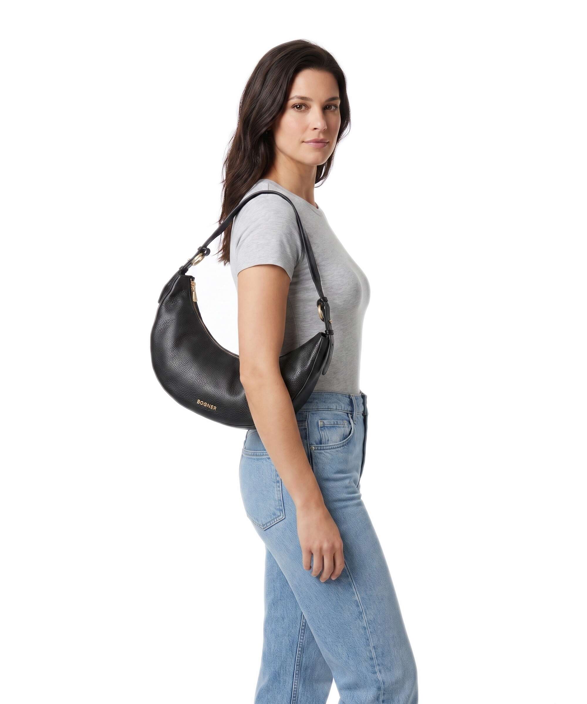Bogner Wallis Kyla Torebka worek black - Image 3