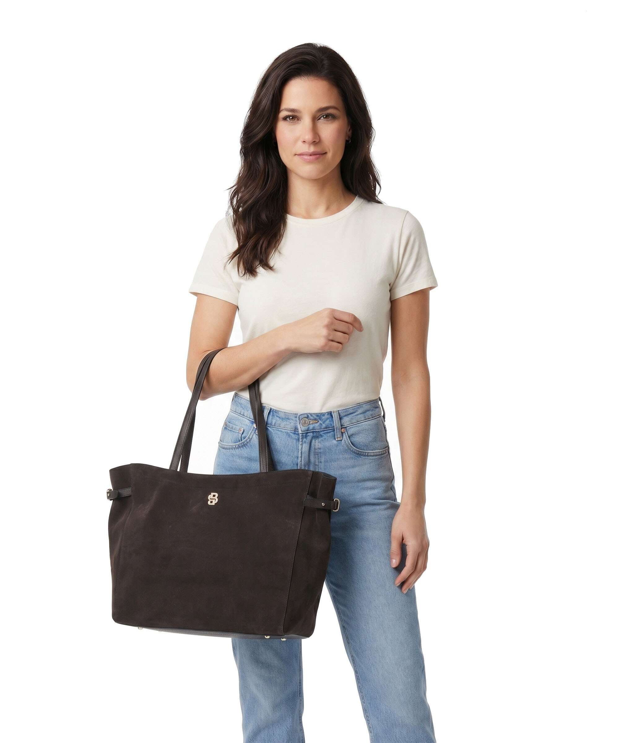 BOSS Beyond Torba na zakupy dark brown - Image 3