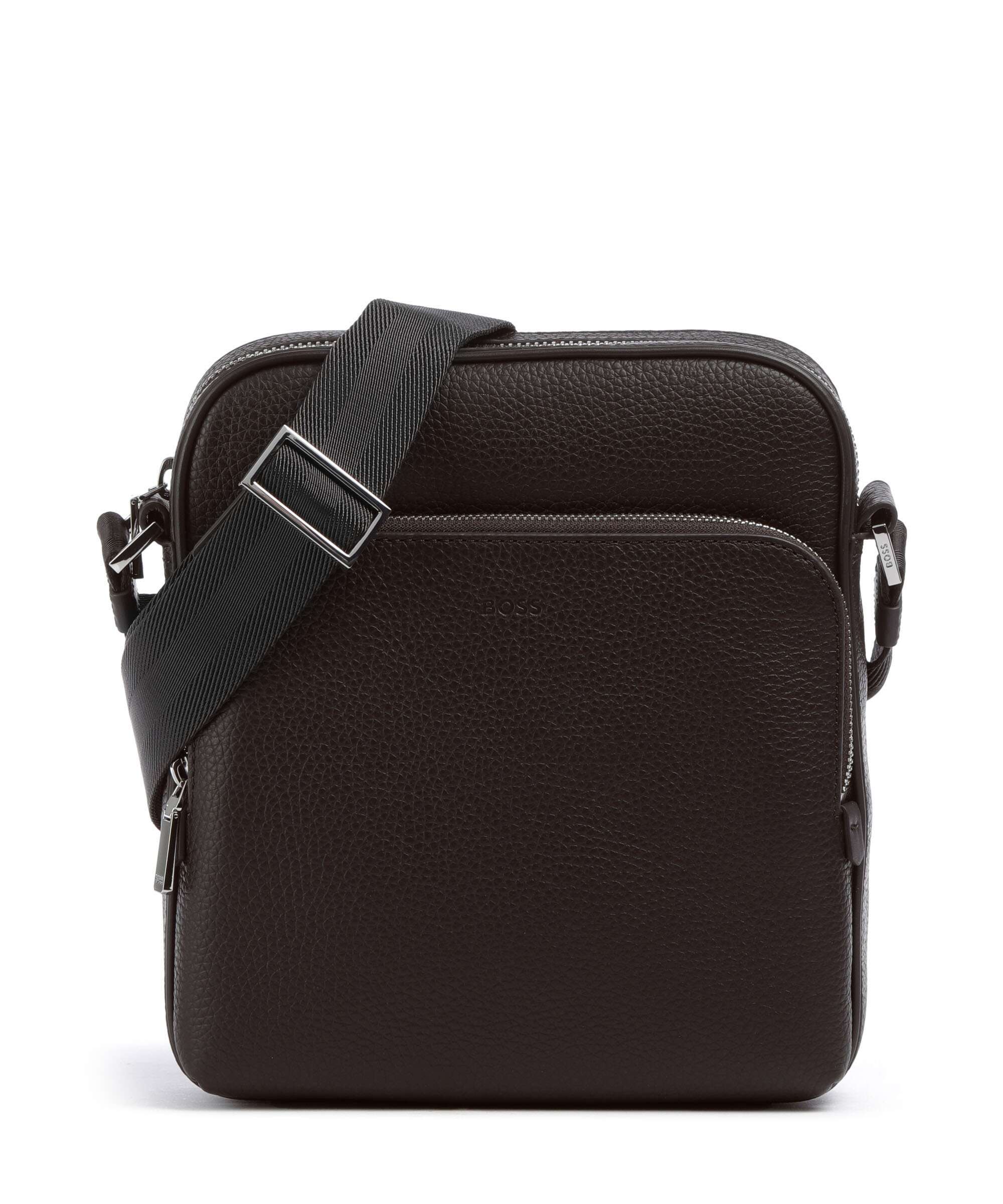 BOSS Crosstown Torba przez ramię dark brown