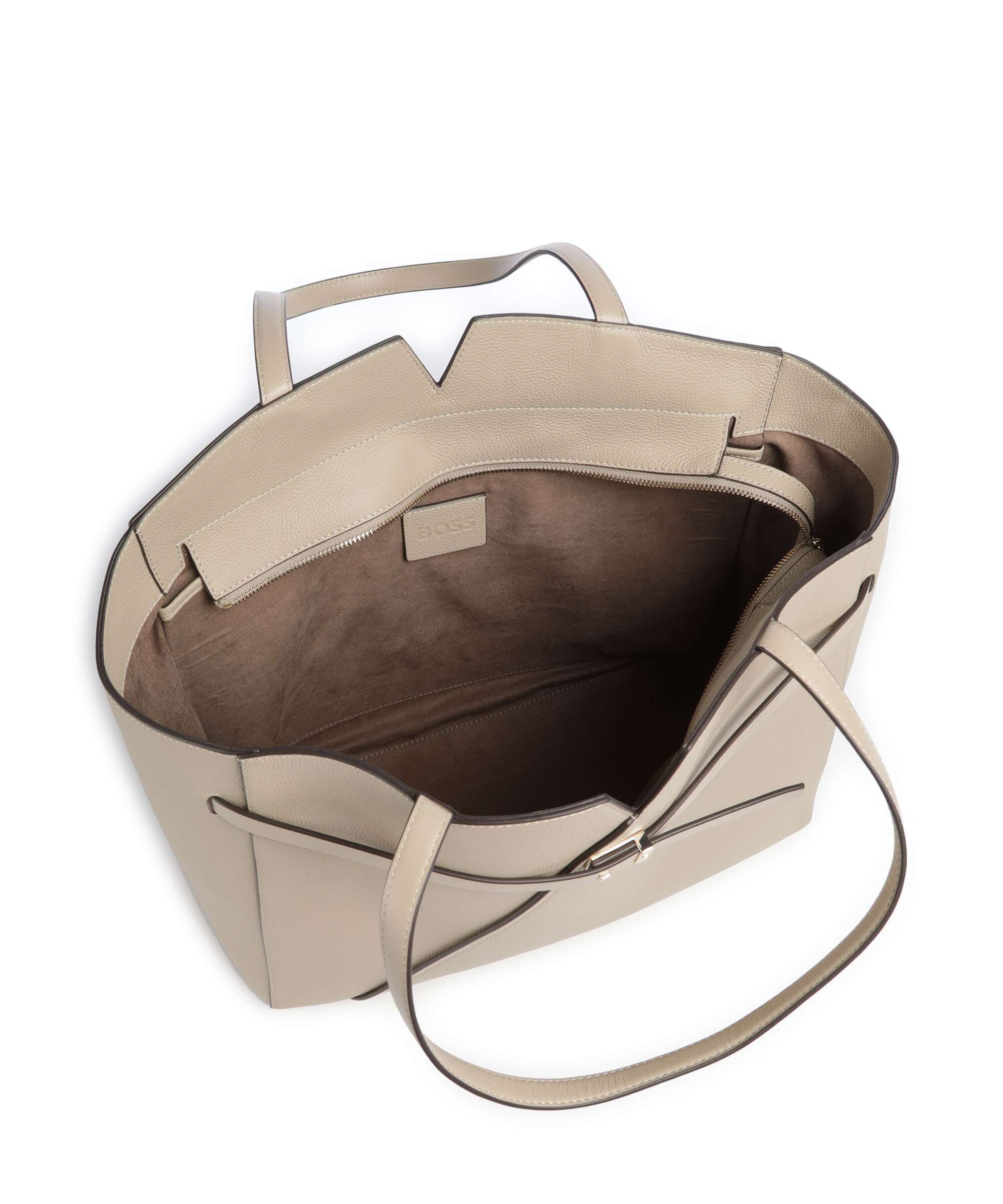 BOSS Revers Torba na zakupy light beige - Image 6