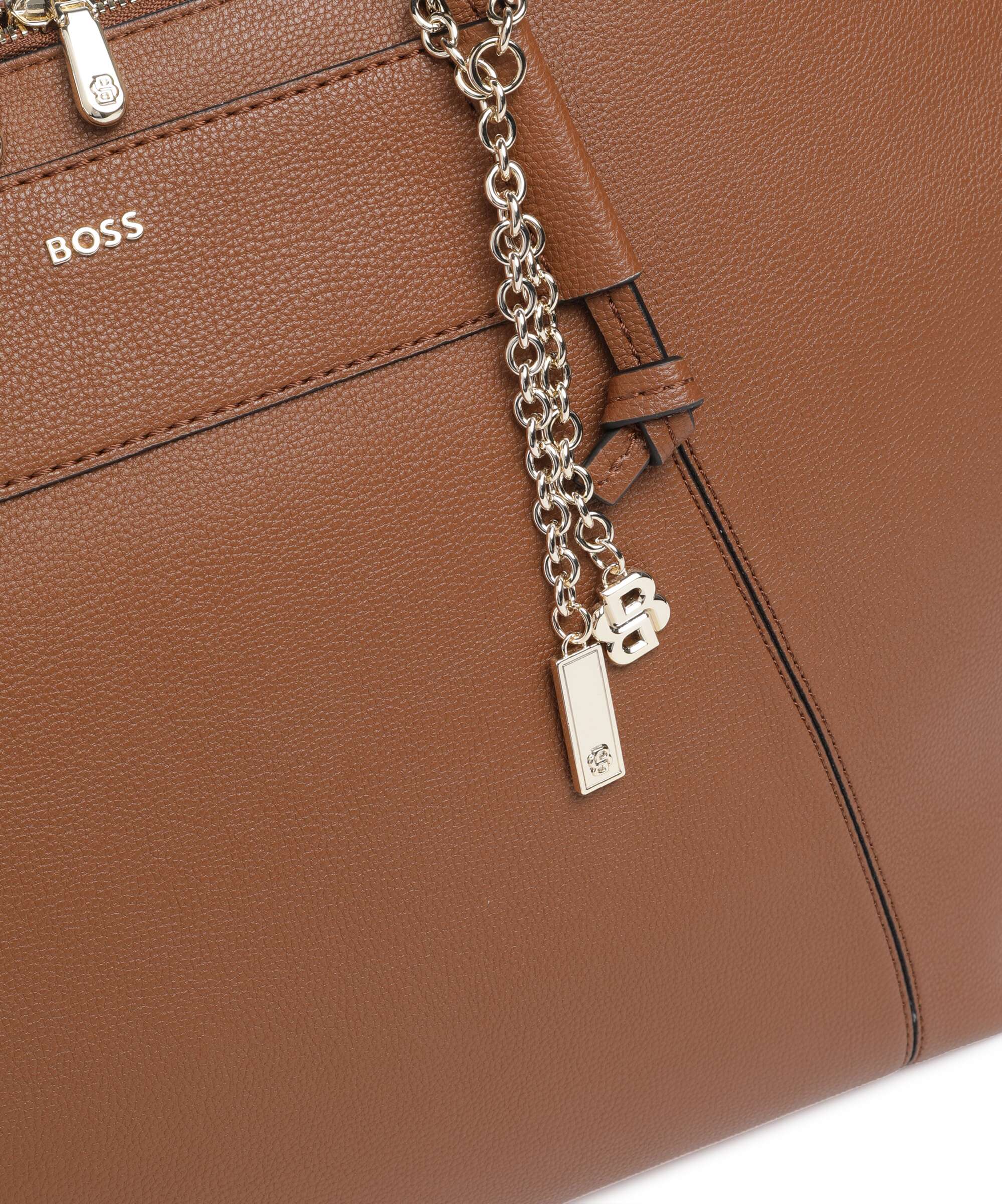 BOSS Salley Torba na zakupy medium brown - Image 4