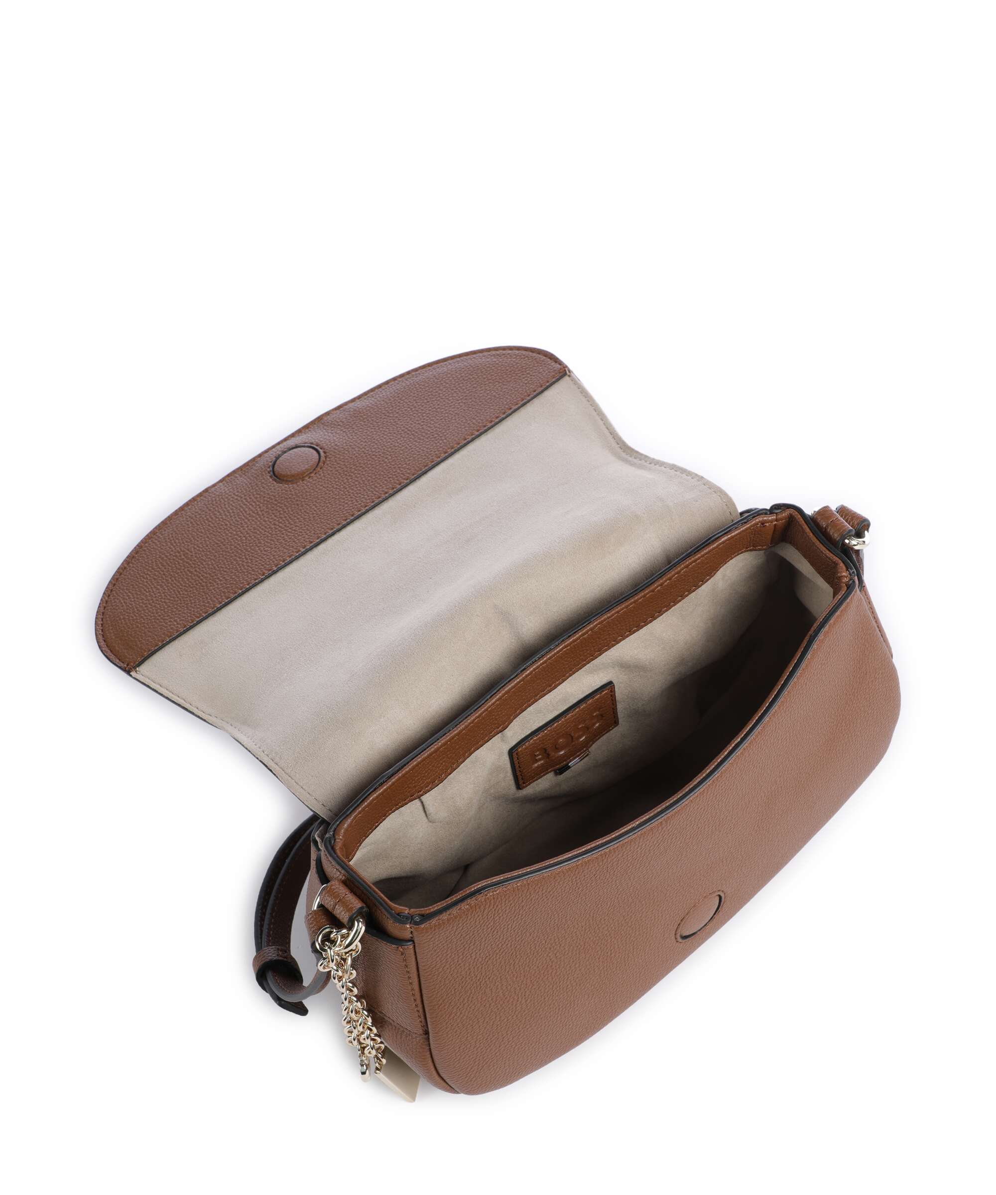 BOSS Salley Torba przez ramię medium brown - Image 6