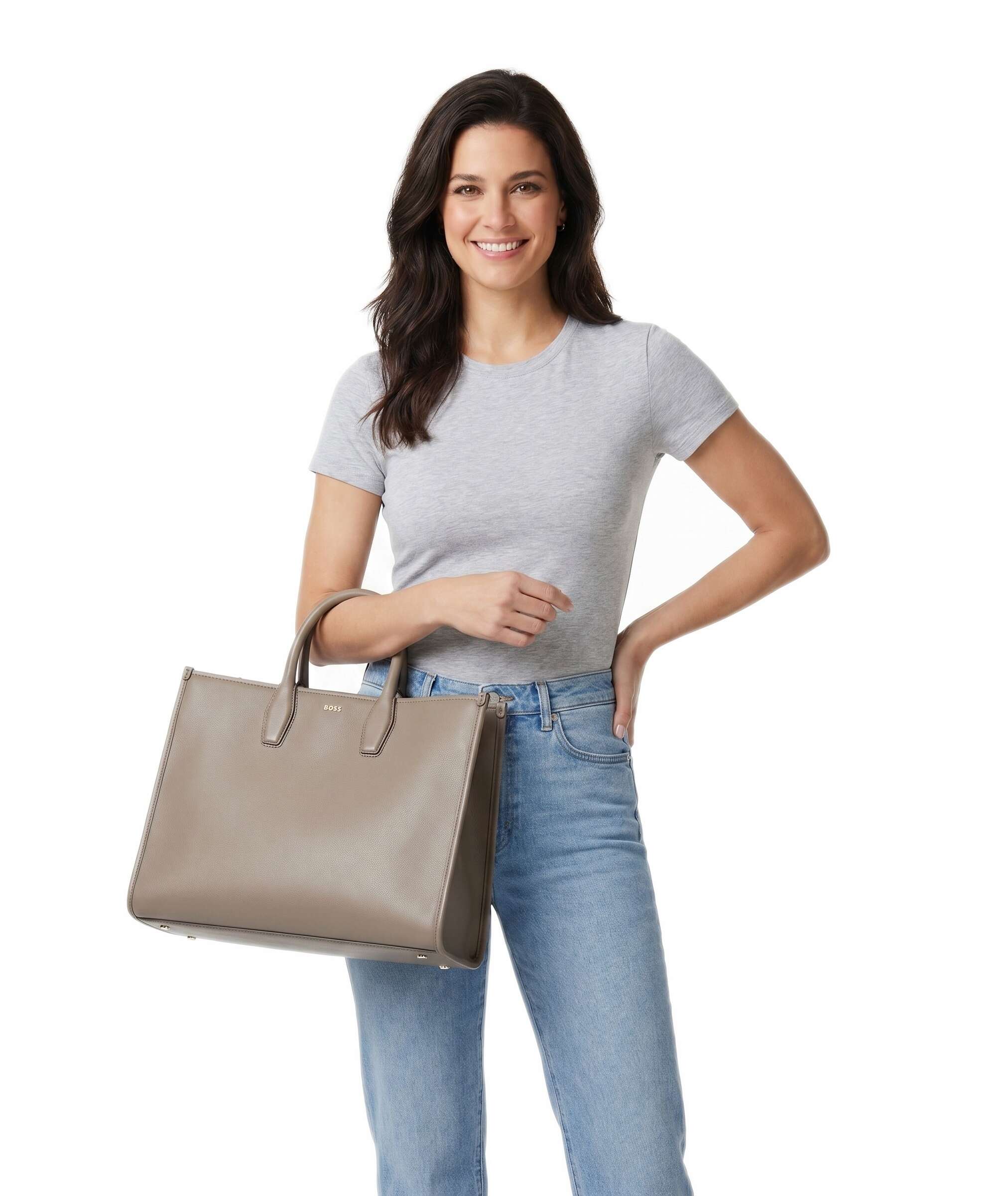 BOSS Sandy Torebka brown overflow - Image 3