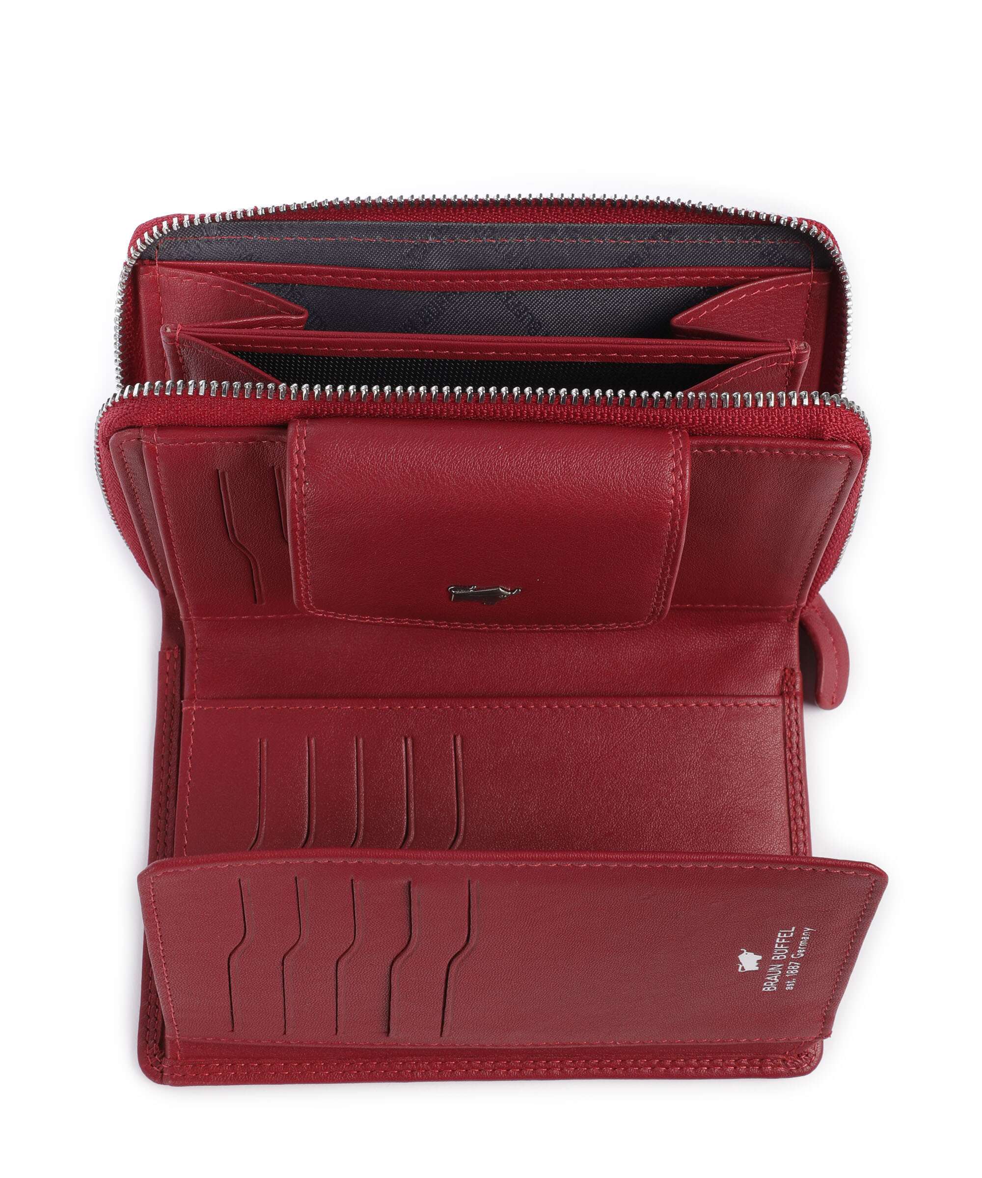 Braun Büffel Golf Portfel rot - Image 2