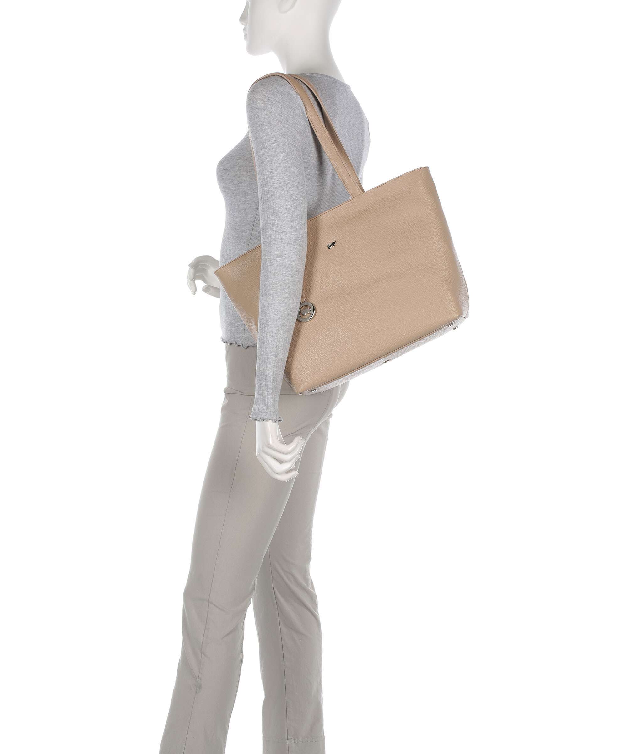 Braun Büffel Hanna Torba na zakupy creme - Image 3