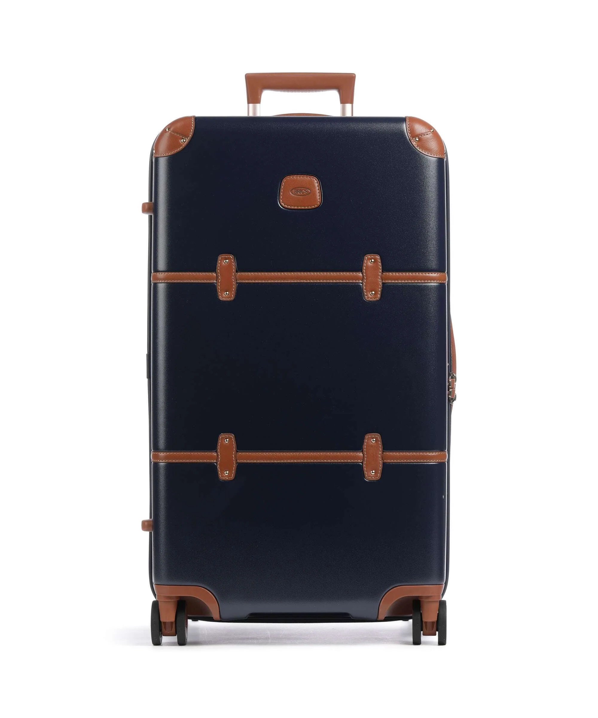 Brics Bellagio Walizka na 4 kołach blue/tan