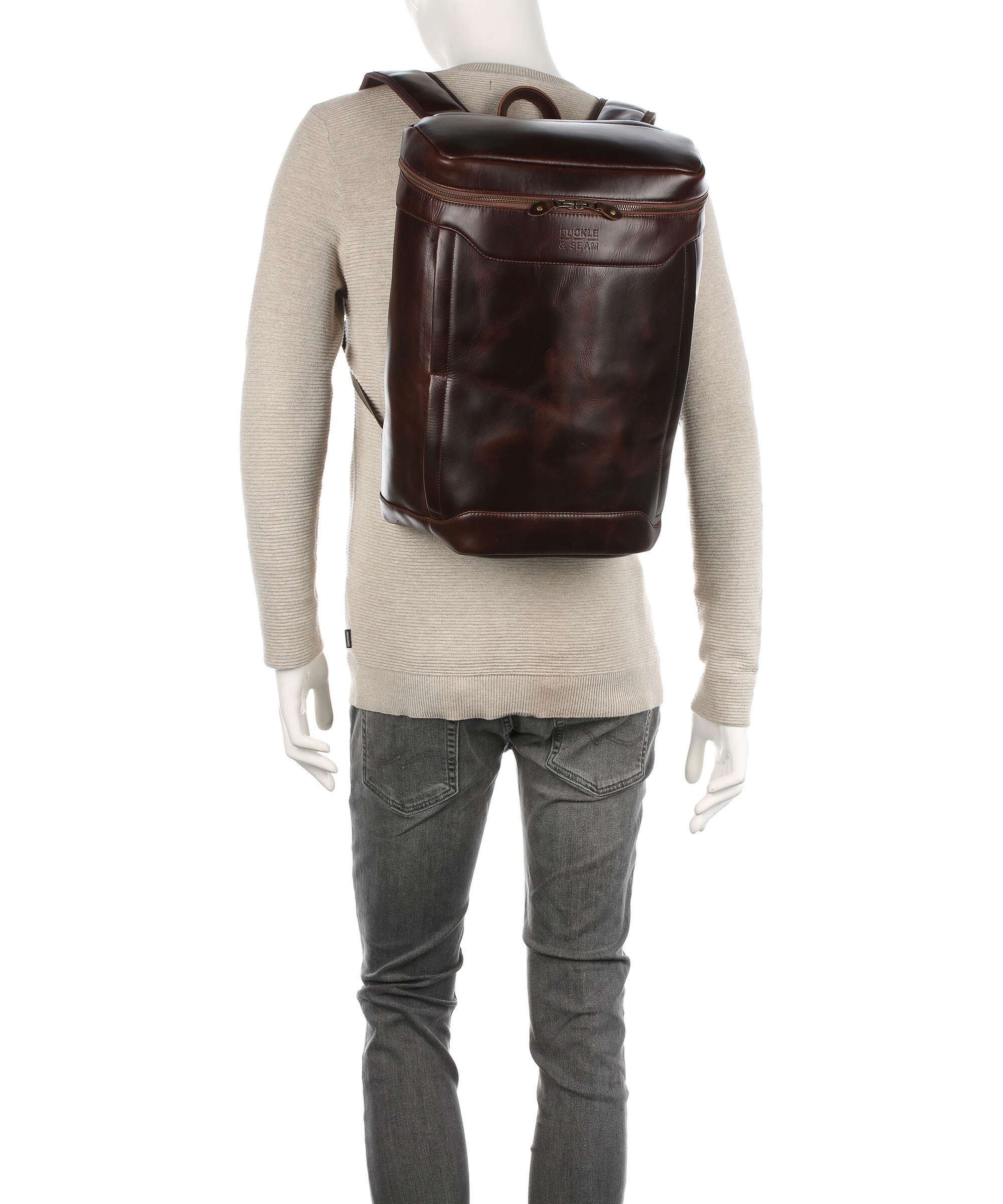 Buckle & Seam Siwa Plecak brown - Image 3