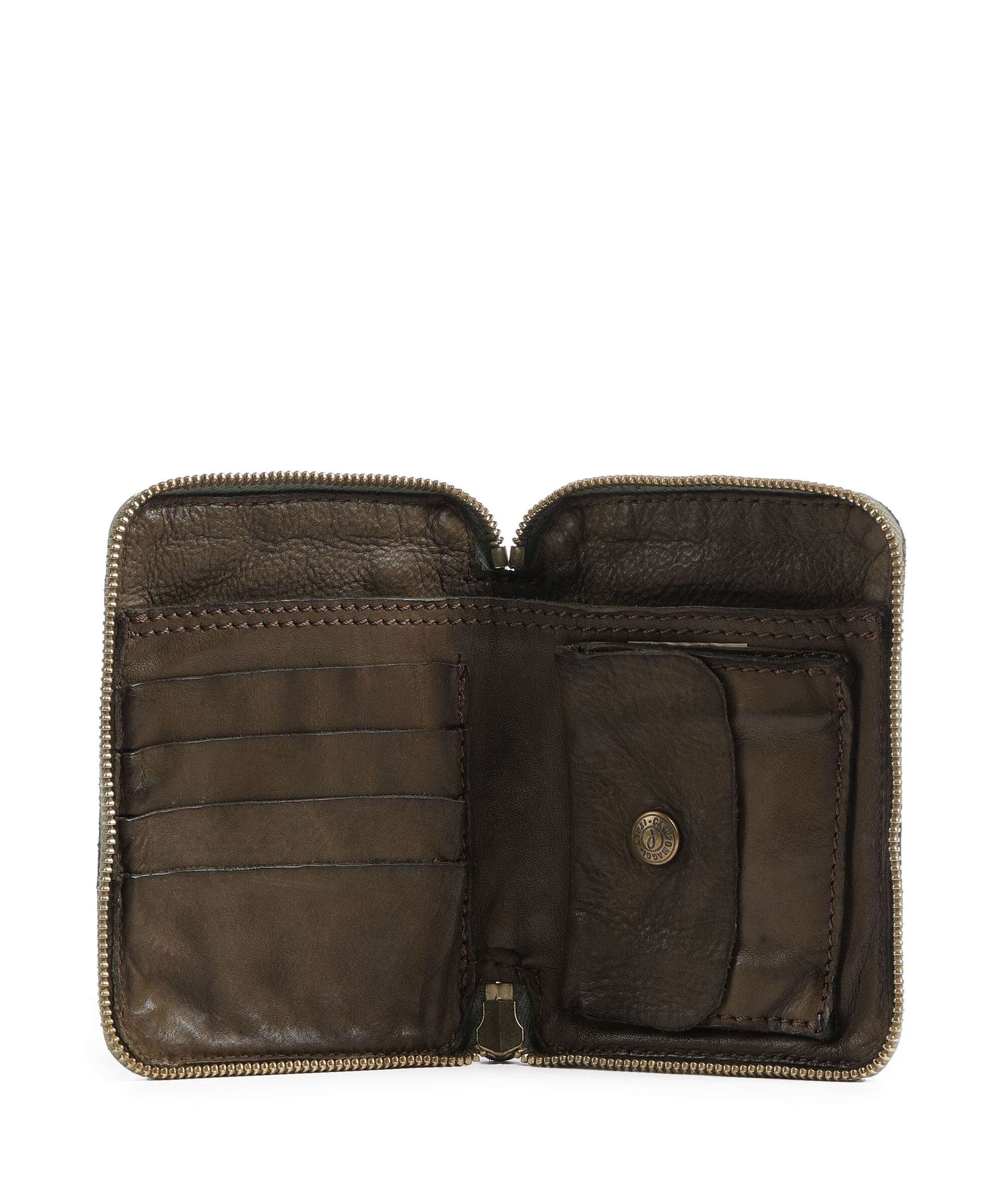 Campomaggi Portfel verde militare - Image 2