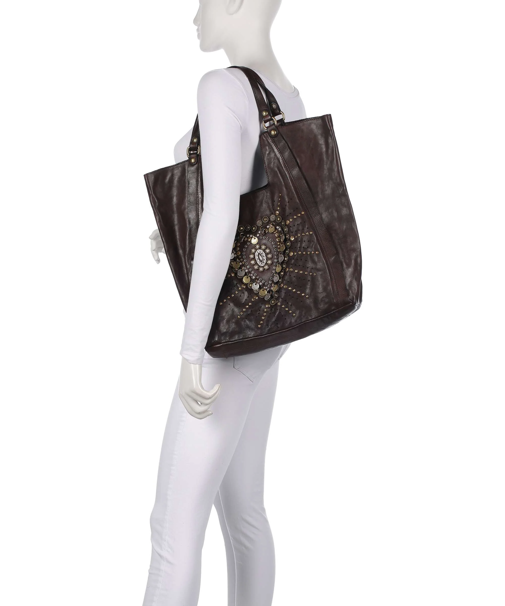 Campomaggi Torba na zakupy brown - Image 3