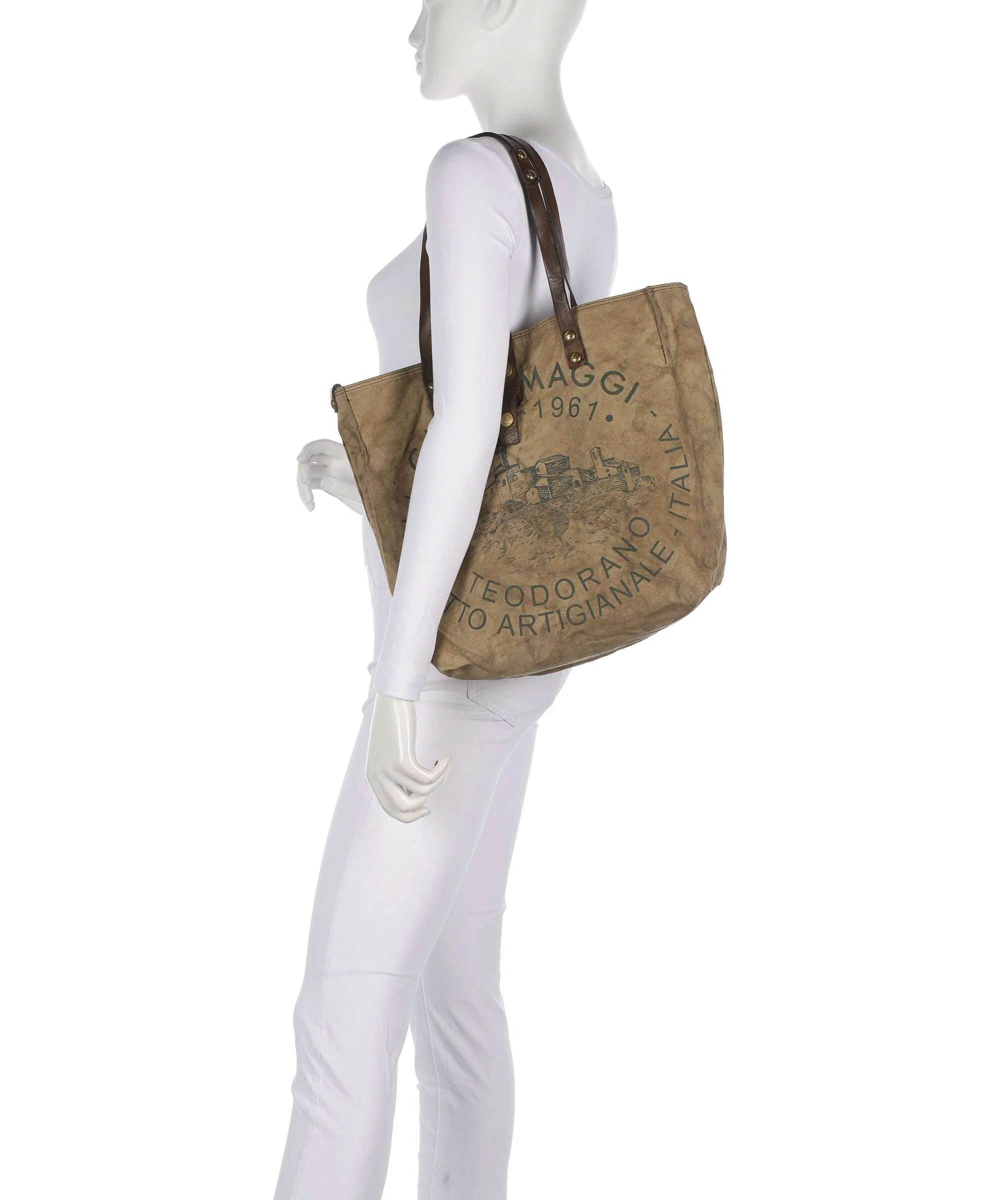 Campomaggi Torba na zakupy brown - Image 3