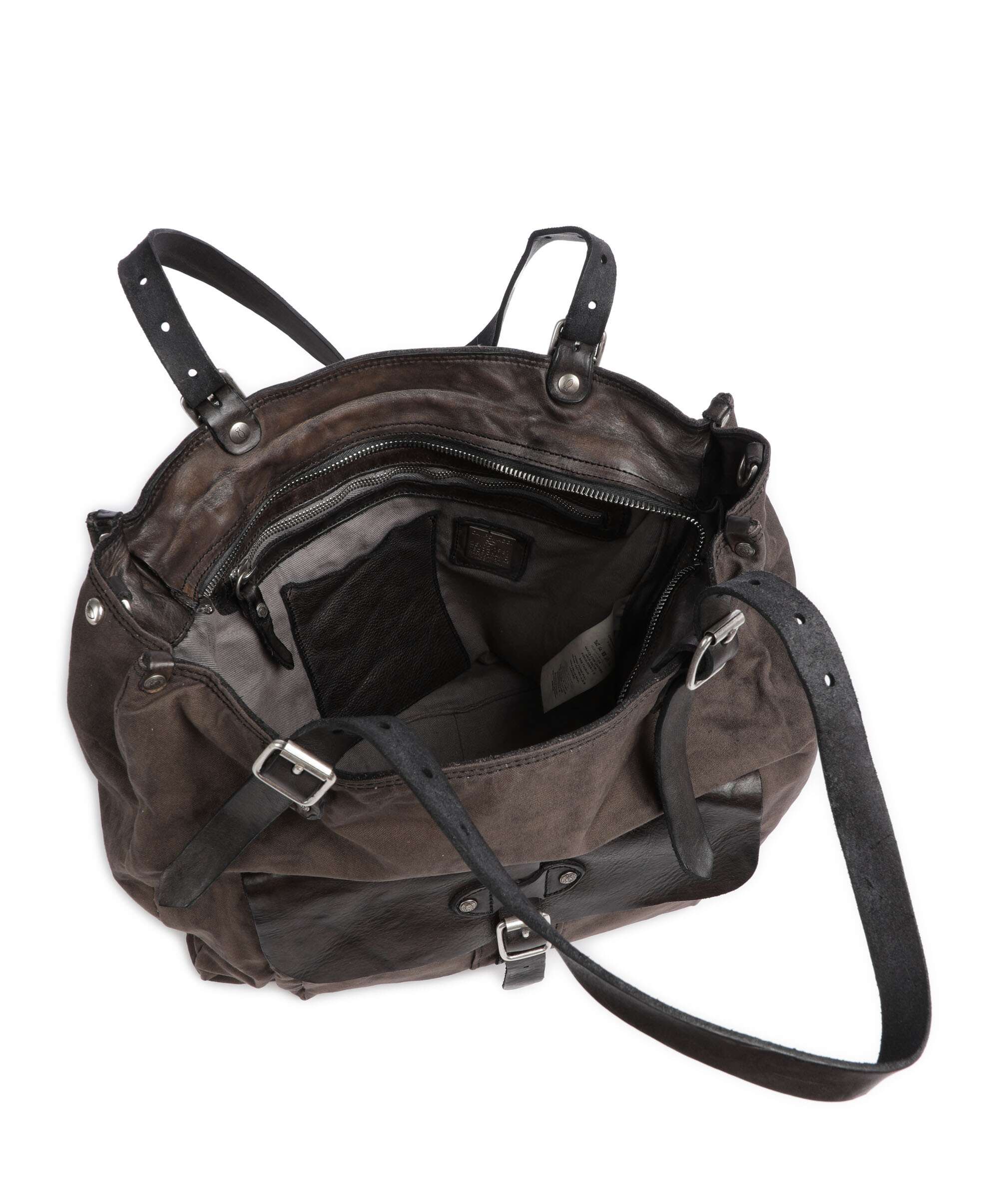 Campomaggi Torba na zakupy verde militare/grigio - Image 6