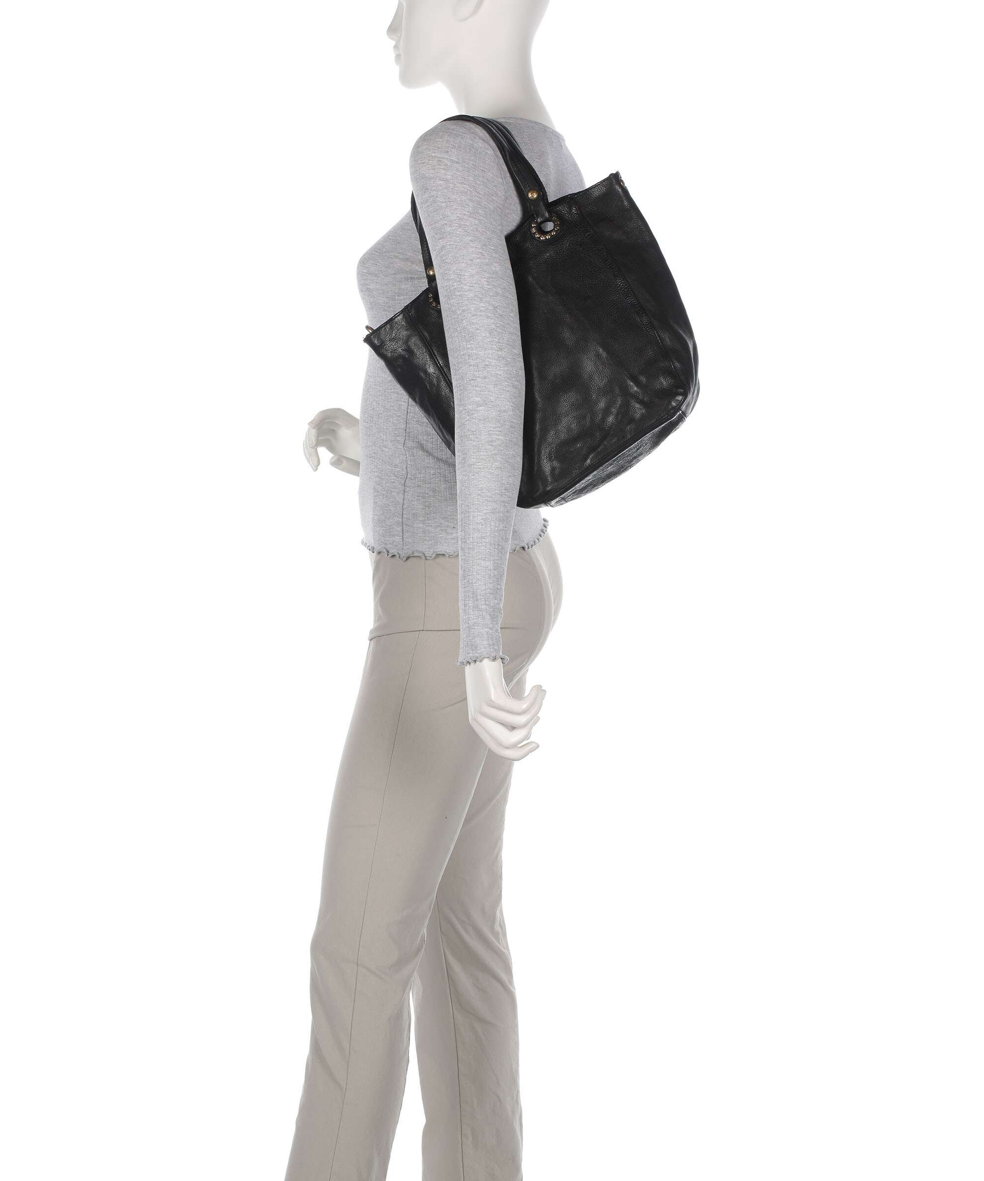 Campomaggi Torba na zakupy black - Image 3