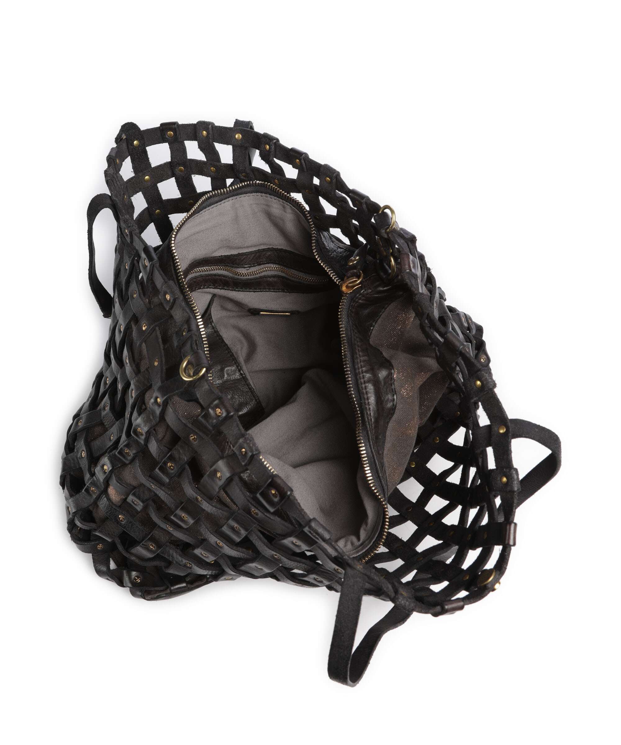 Campomaggi Torba na zakupy grey/bronze - Image 6