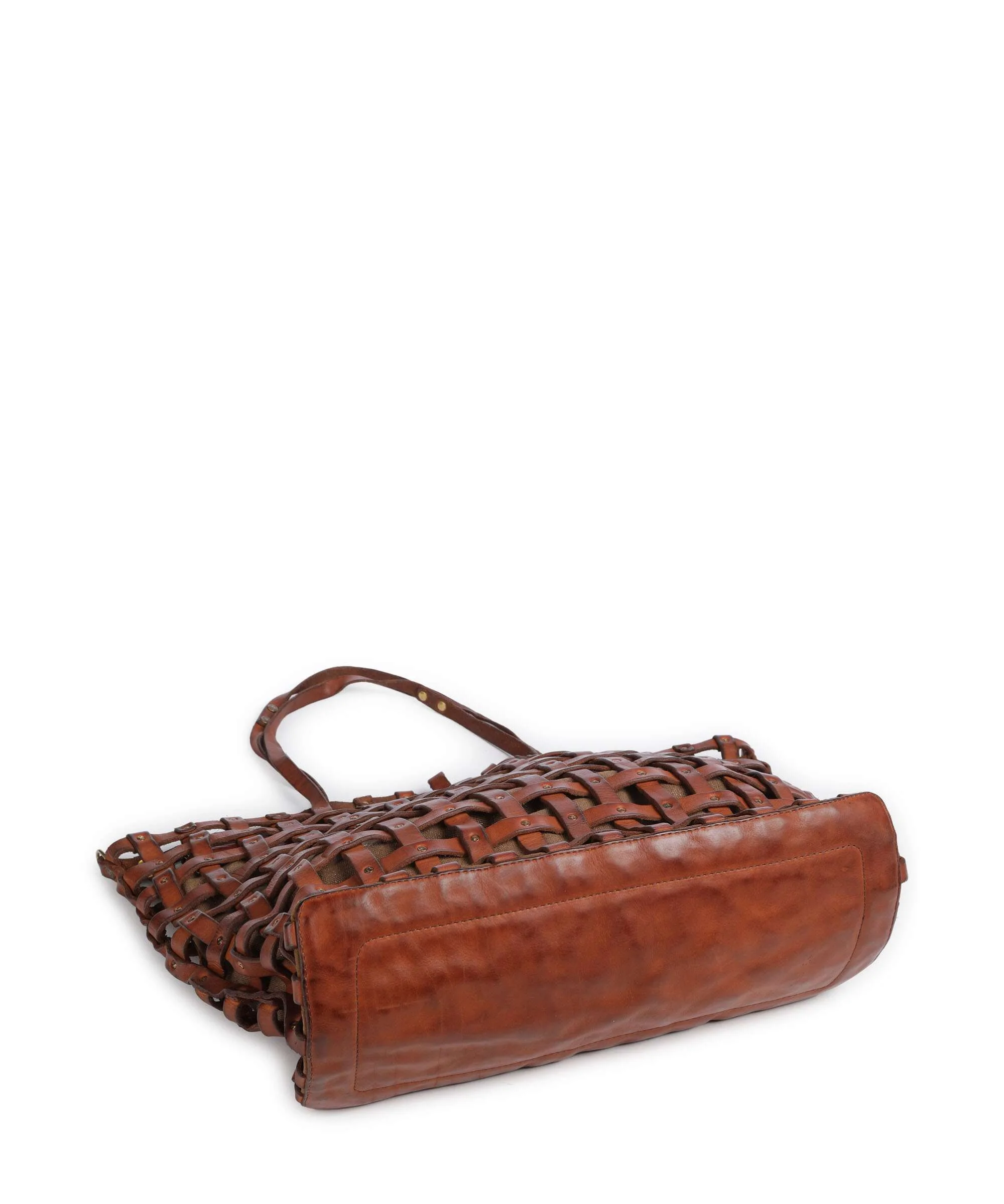 Campomaggi Torba na zakupy cognac/bronze - Image 5