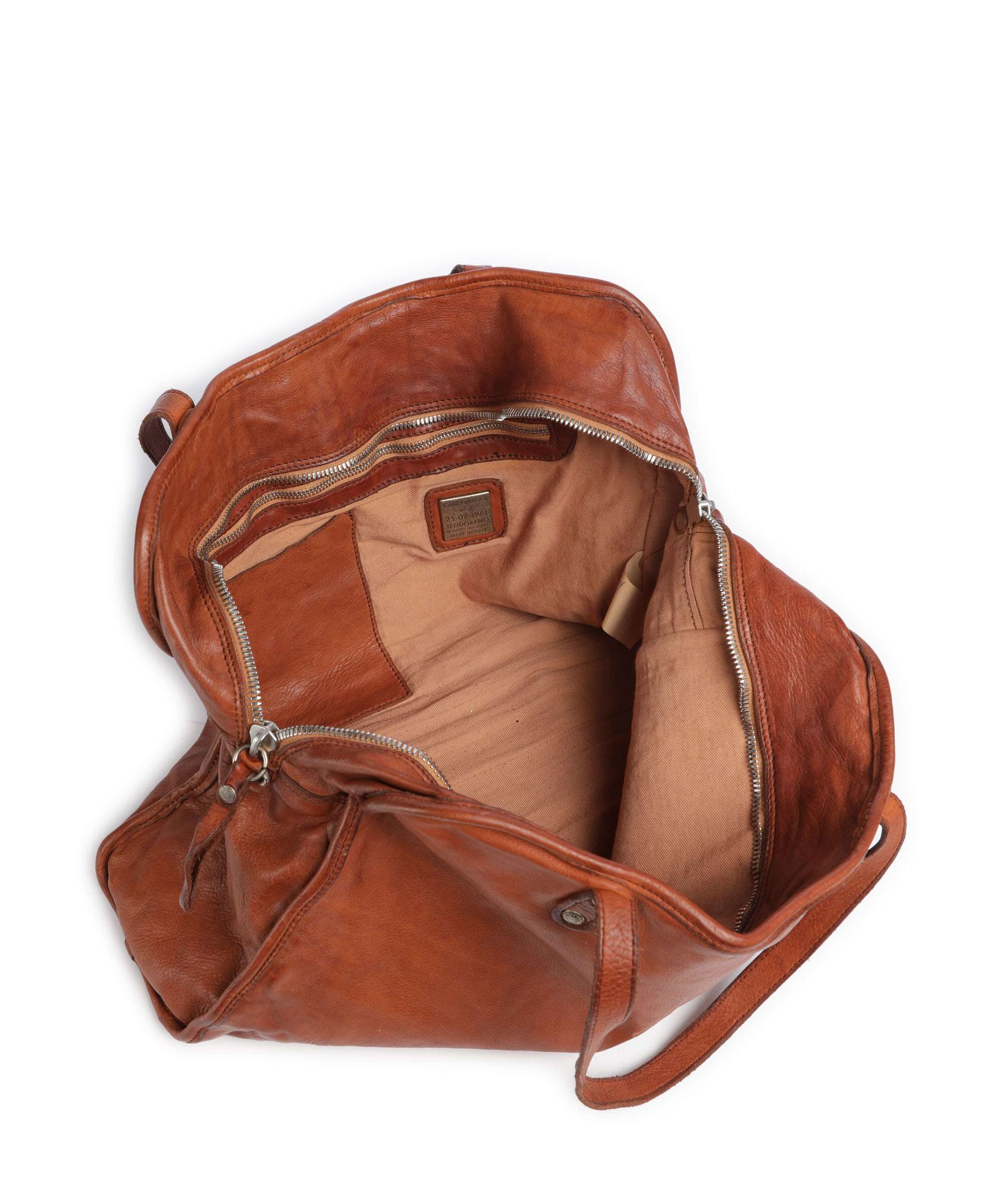 Campomaggi Torba na zakupy cognac - Image 6