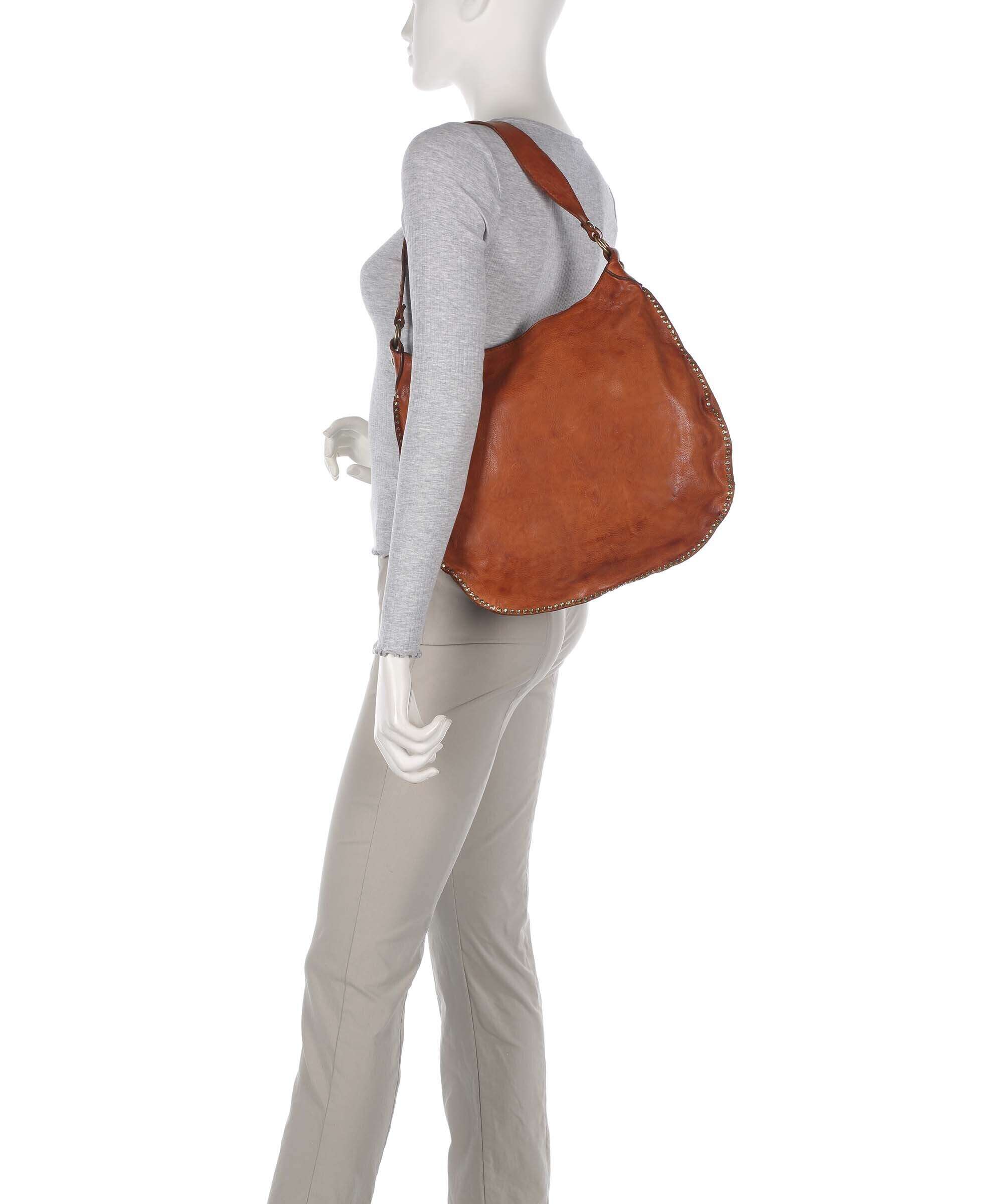 Campomaggi Torebka worek cognac - Image 3