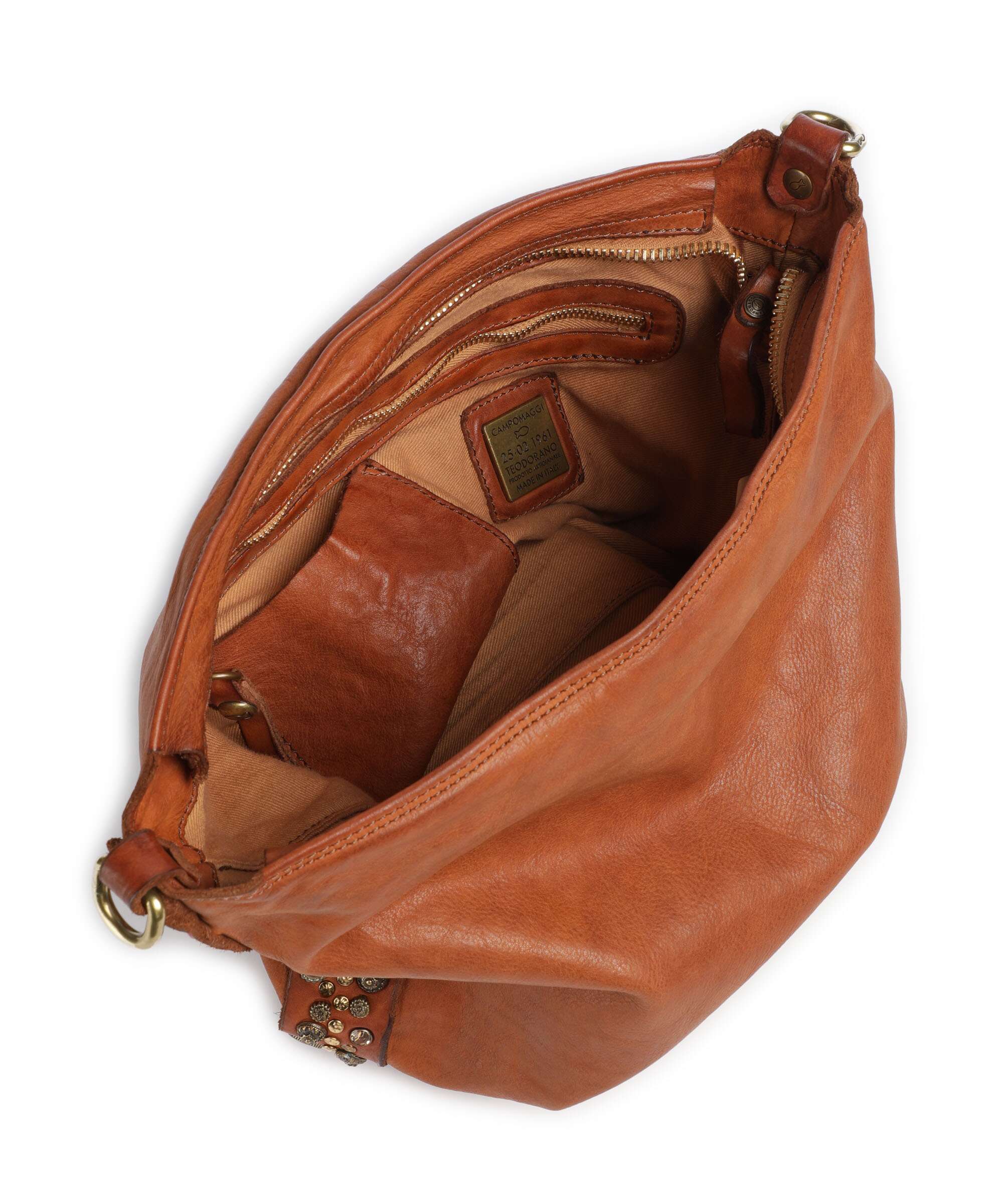 Campomaggi Torebka worek cognac - Image 6