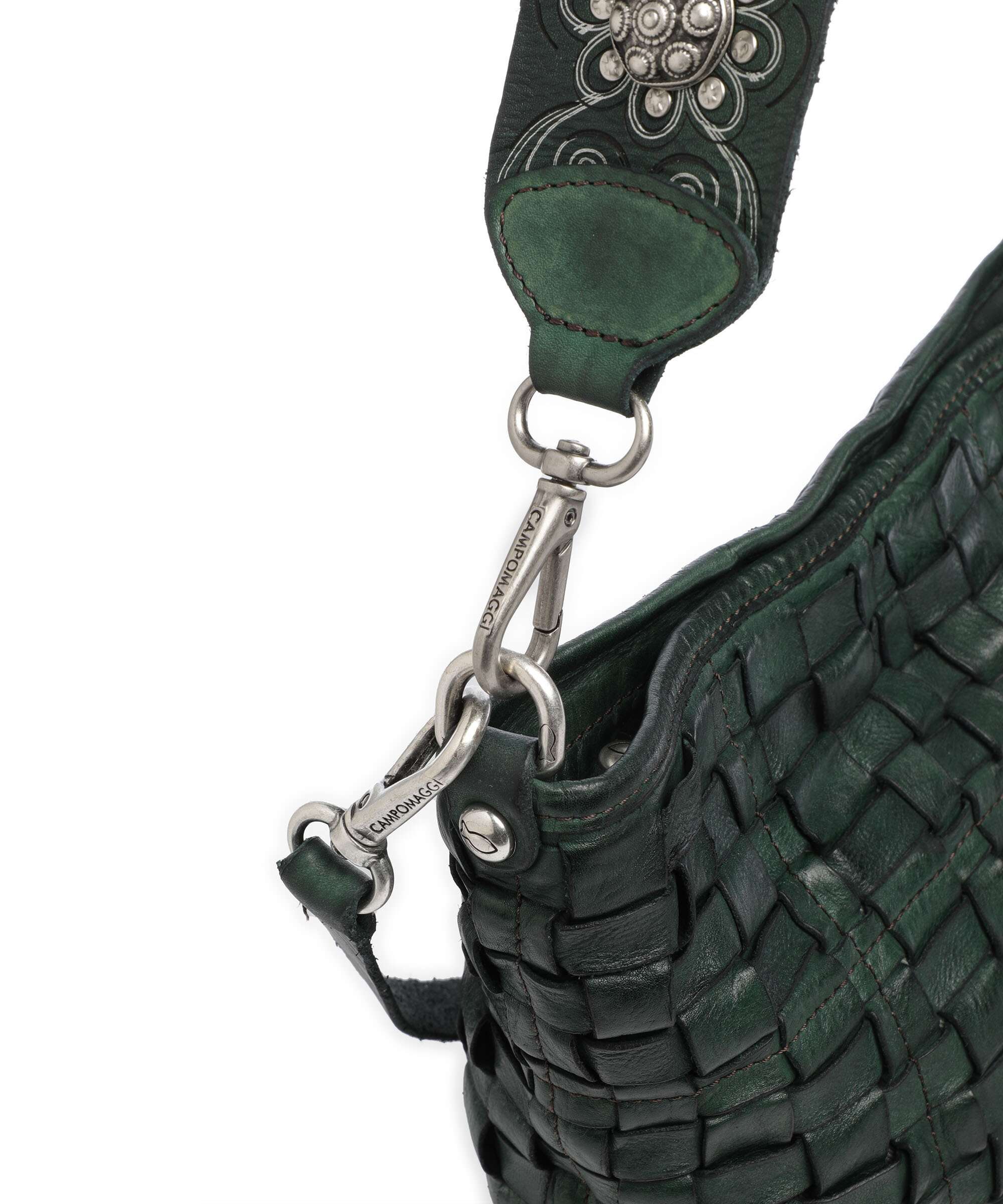 Campomaggi Torebka worek green bottle - Image 5