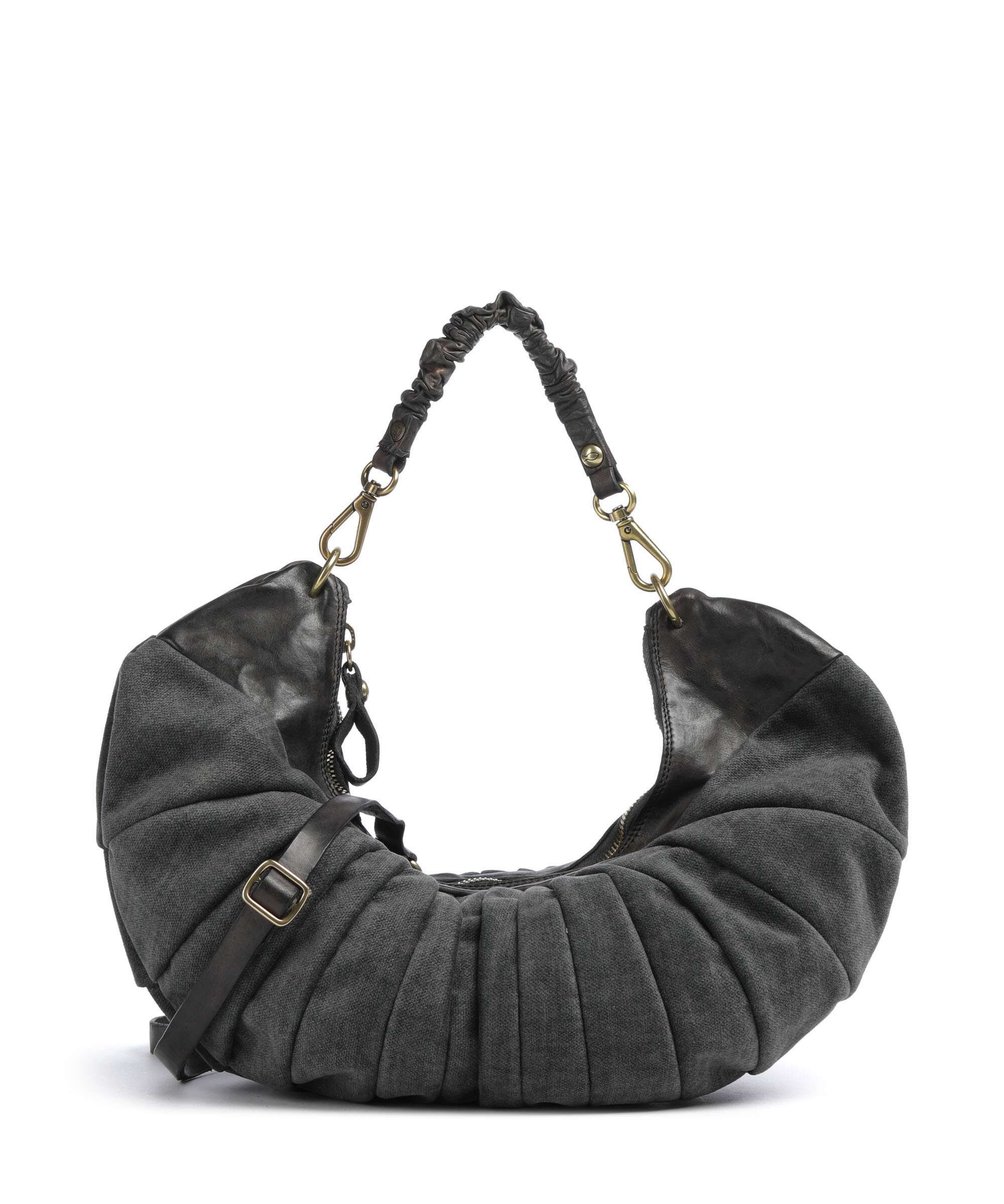 Campomaggi Torebka worek grey/dark grey
