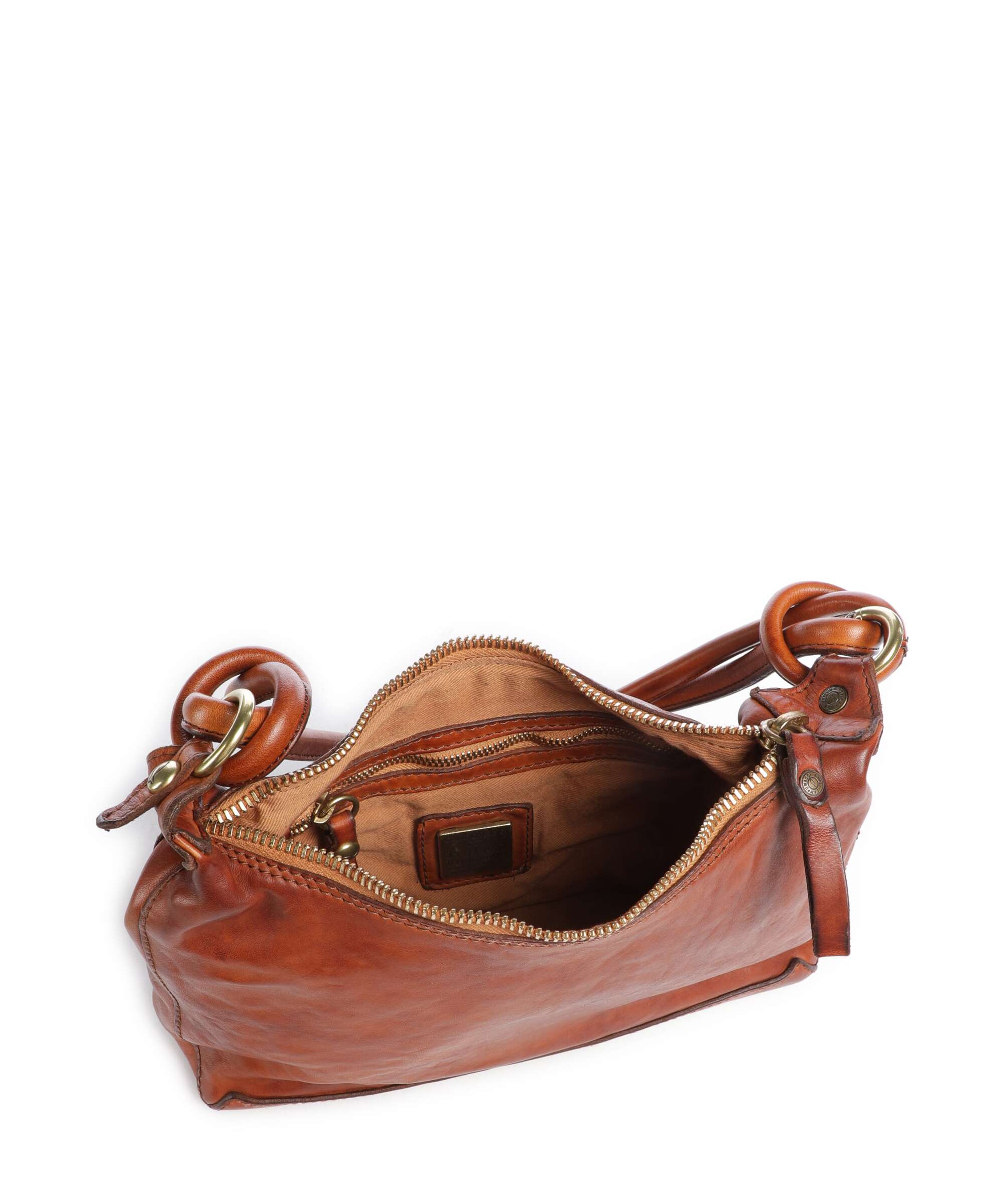 Campomaggi Torebka worek cognac - Image 5