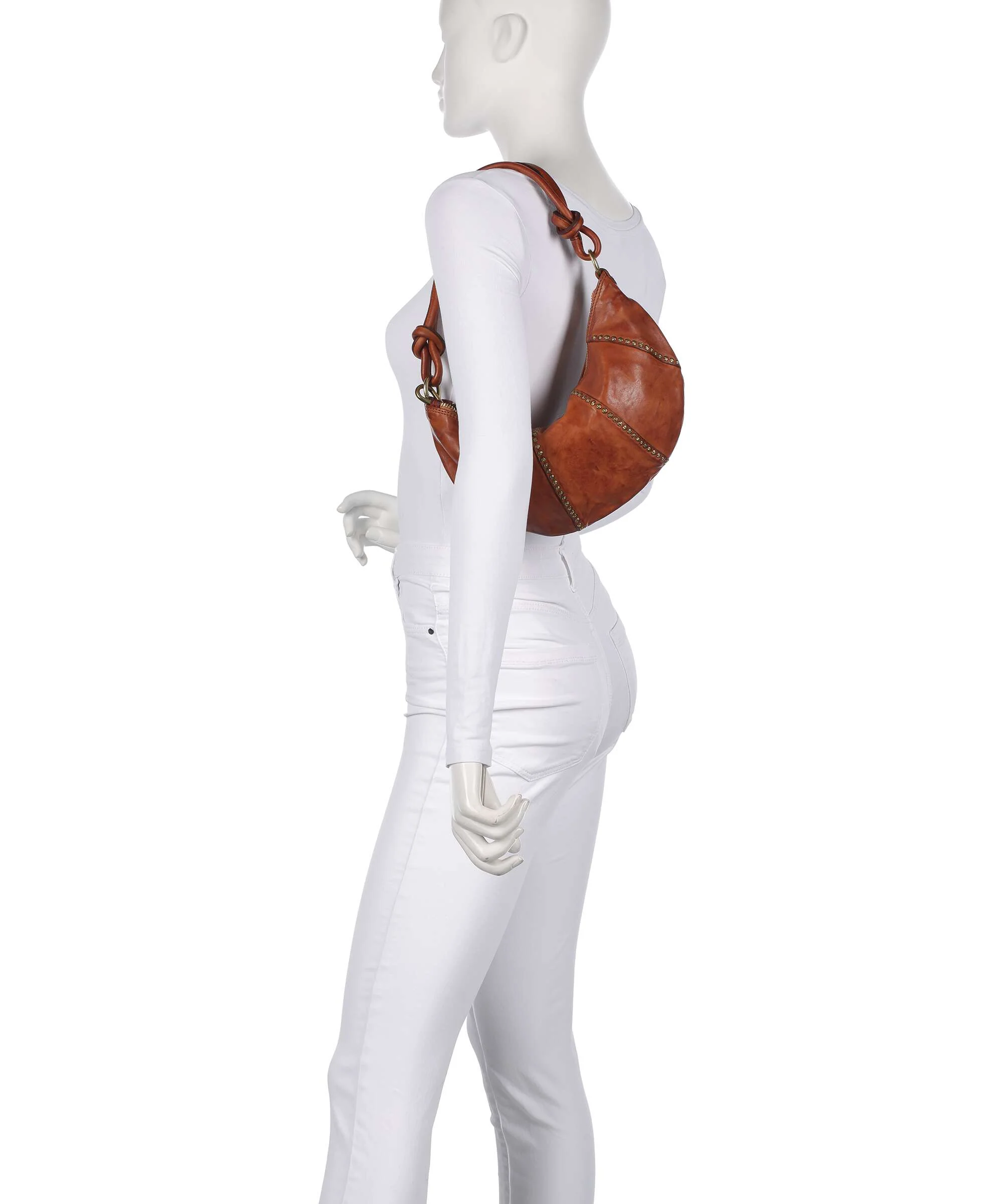 Campomaggi Torebka worek cognac - Image 3