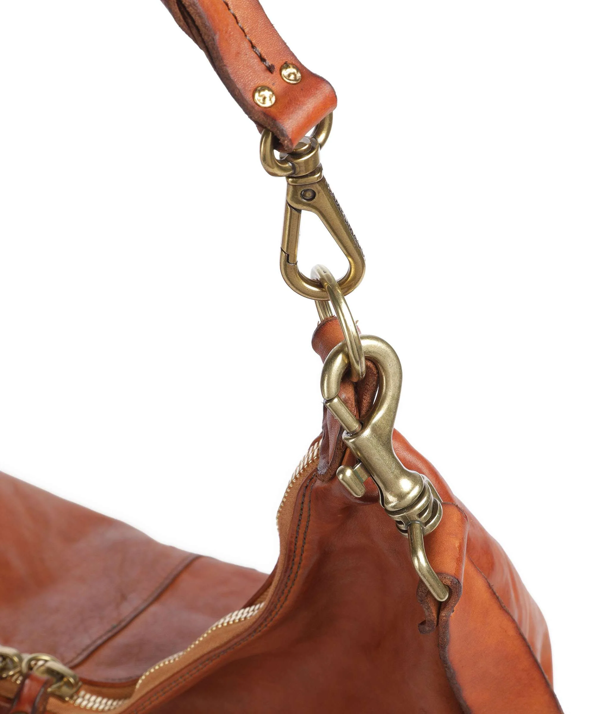 Campomaggi Torebka worek cognac - Image 4