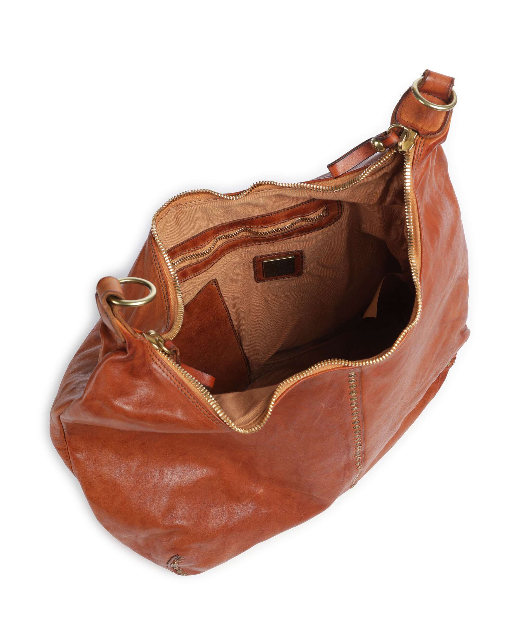 Campomaggi Torebka worek cognac - Image 6